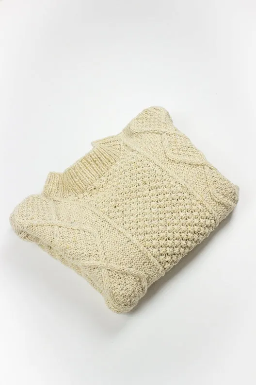 Handknit Aran Jumper sold by Stable of Ireland product image thumbnail 5