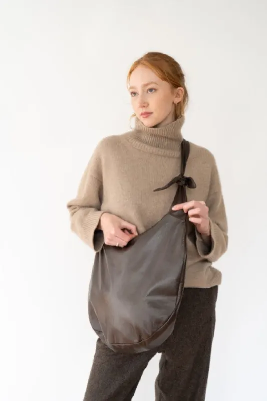 Bronze Leather Cross Carry All Bag sold by Stable of Ireland