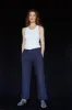 Navy Irish Linen Trousers sold by Stable of Ireland