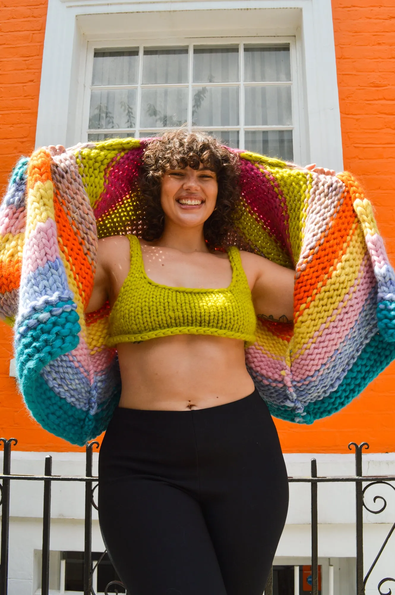 Blossom Chunky Knit Cardigan sold by Hope Macaulay product image thumbnail 5