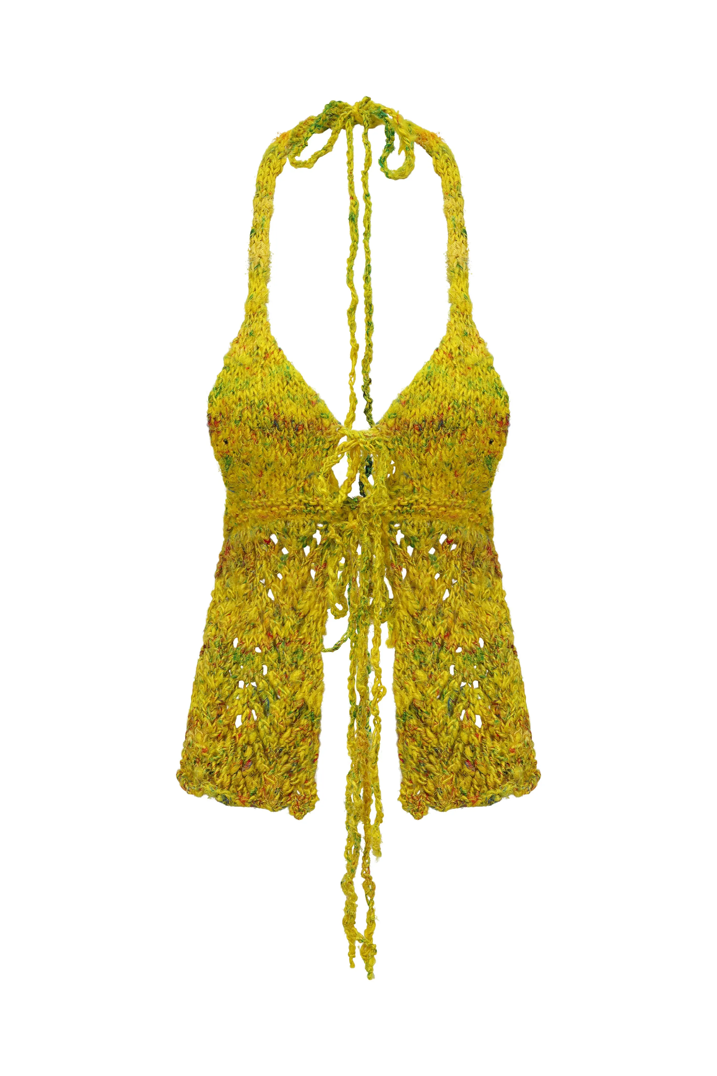 Yellow Banana Knit Top XS sold by Hope Macaulay