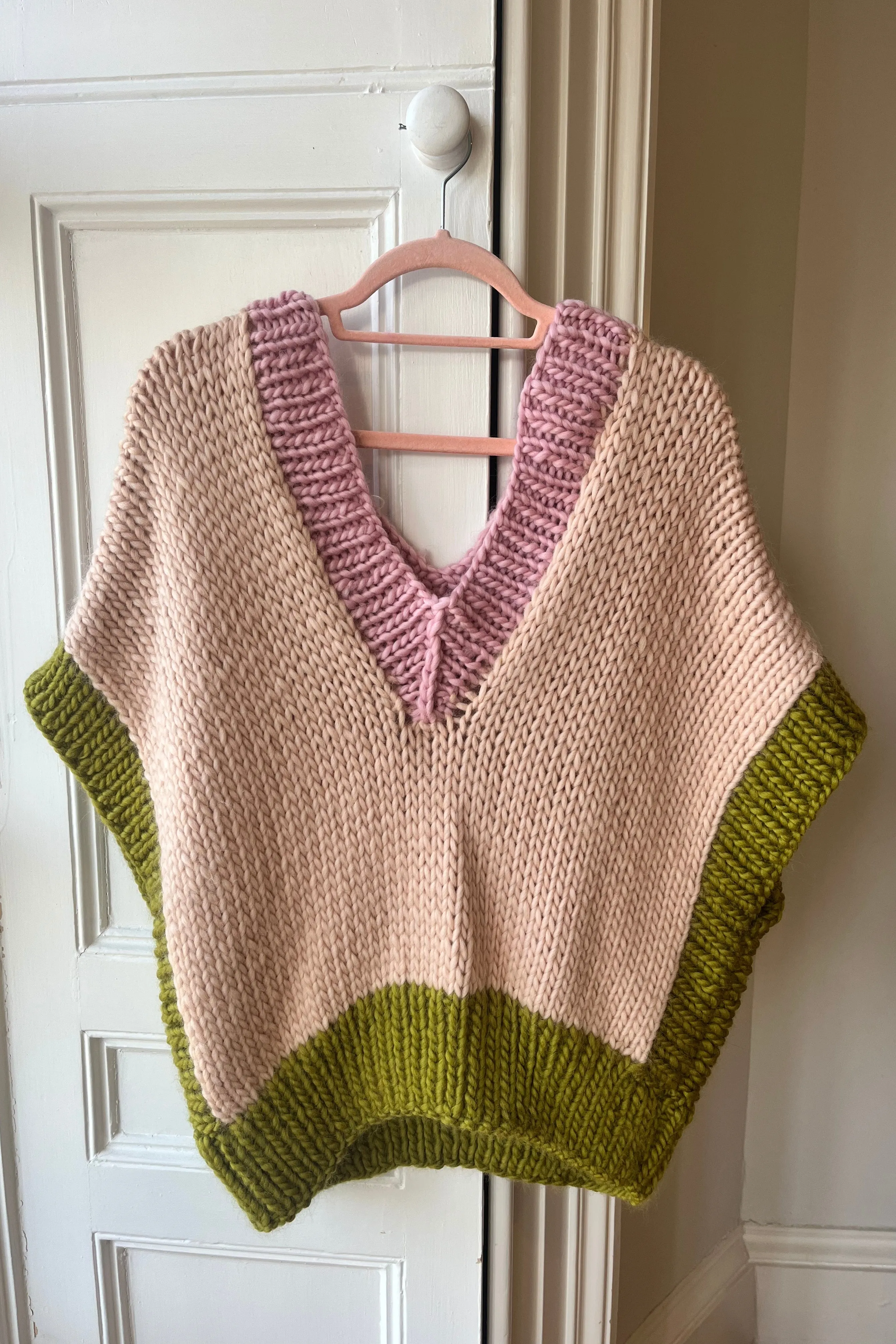 Cartoon Chunky Knit Vest S/M (Sample) sold by Hope Macaulay