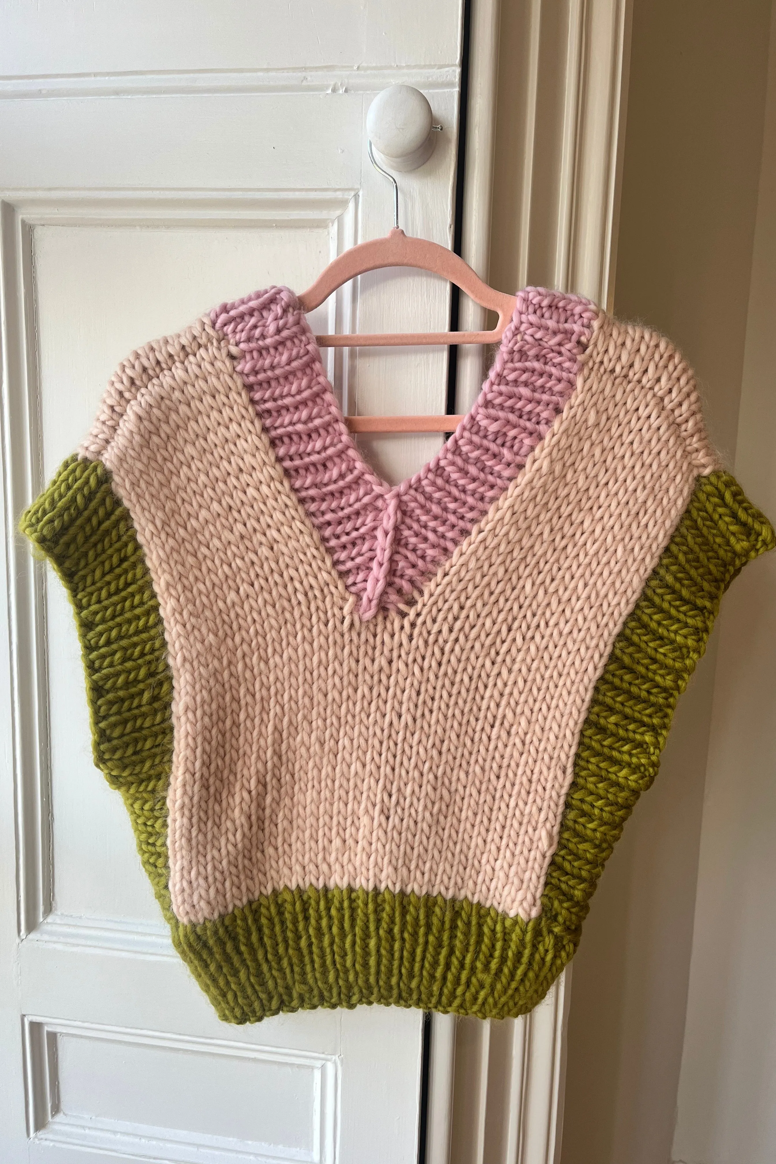 Cartoon Chunky Knit Vest S/M (Sample) sold by Hope Macaulay product image thumbnail 3