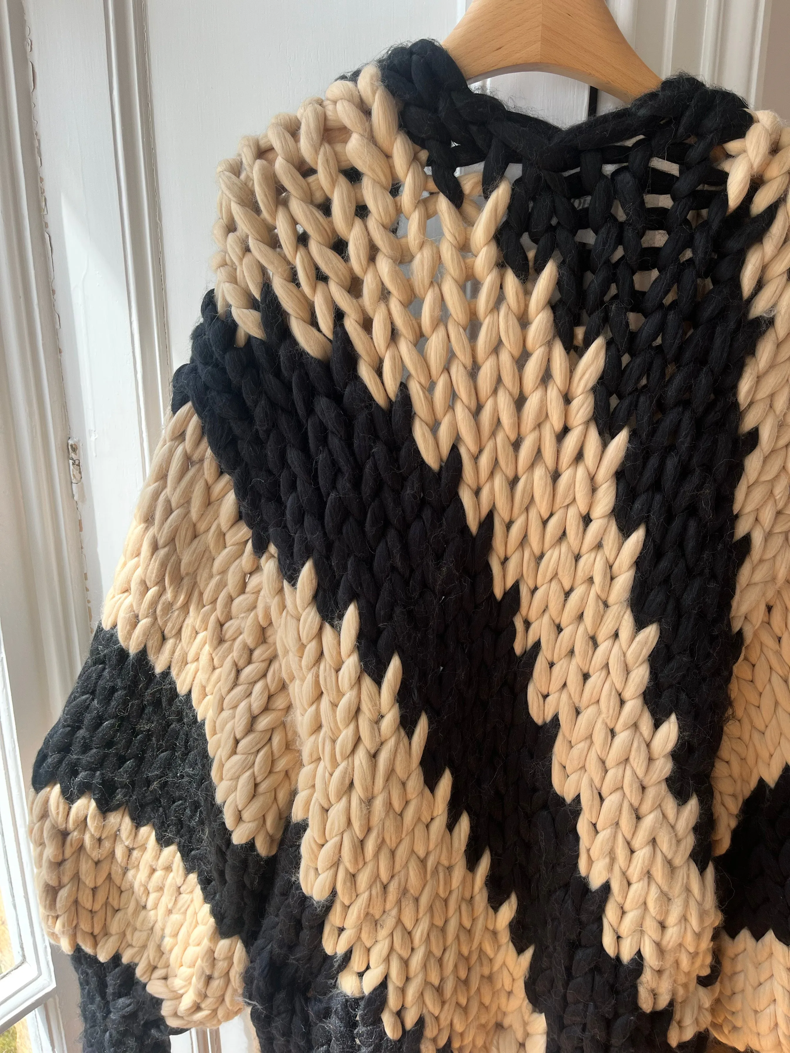 Blackberry Colossal Knit Cardigan XXL (Sample) sold by Hope Macaulay product image thumbnail 4