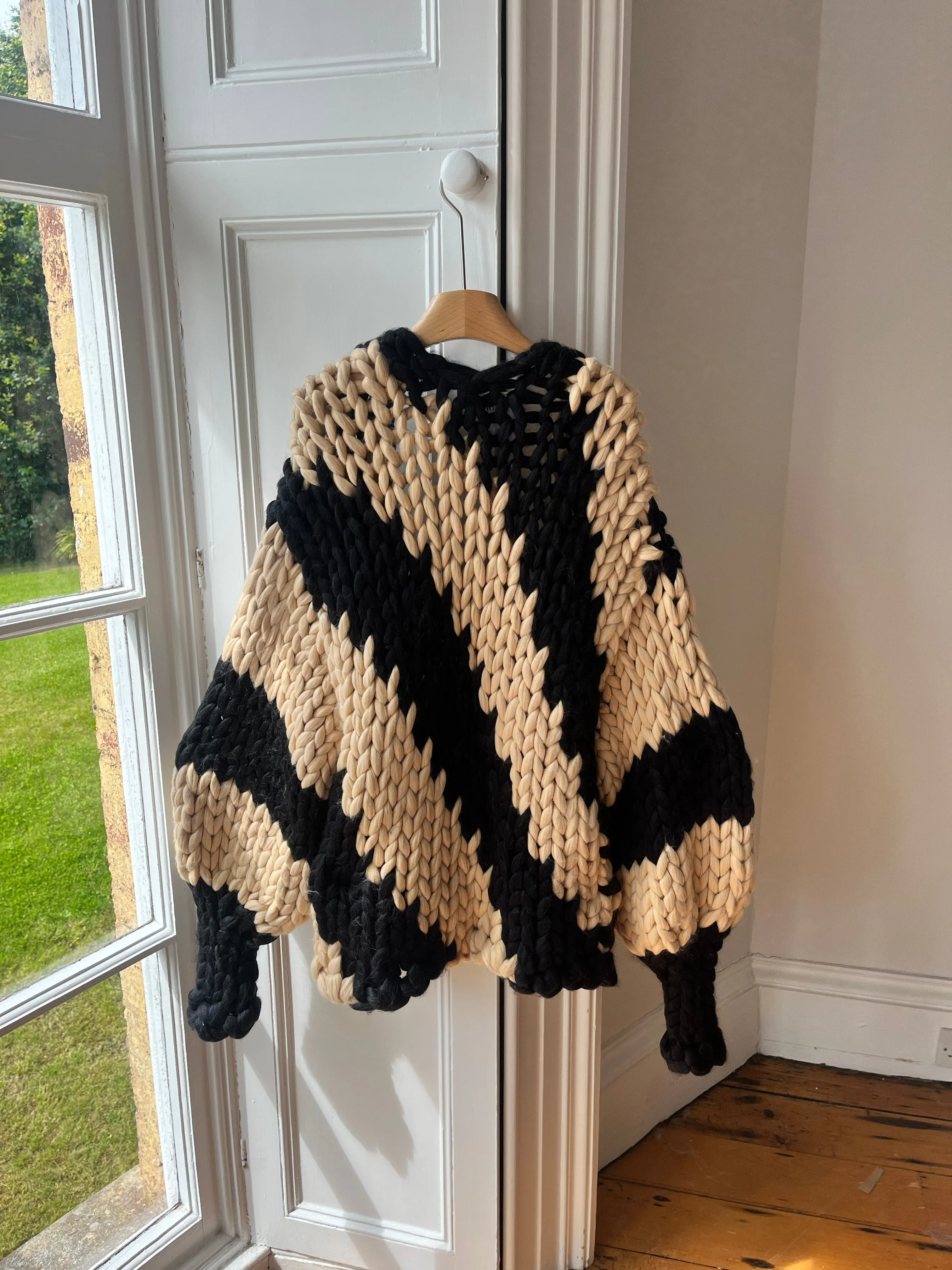 Blackberry Colossal Knit Cardigan XXL (Sample) sold by Hope Macaulay product image thumbnail 2