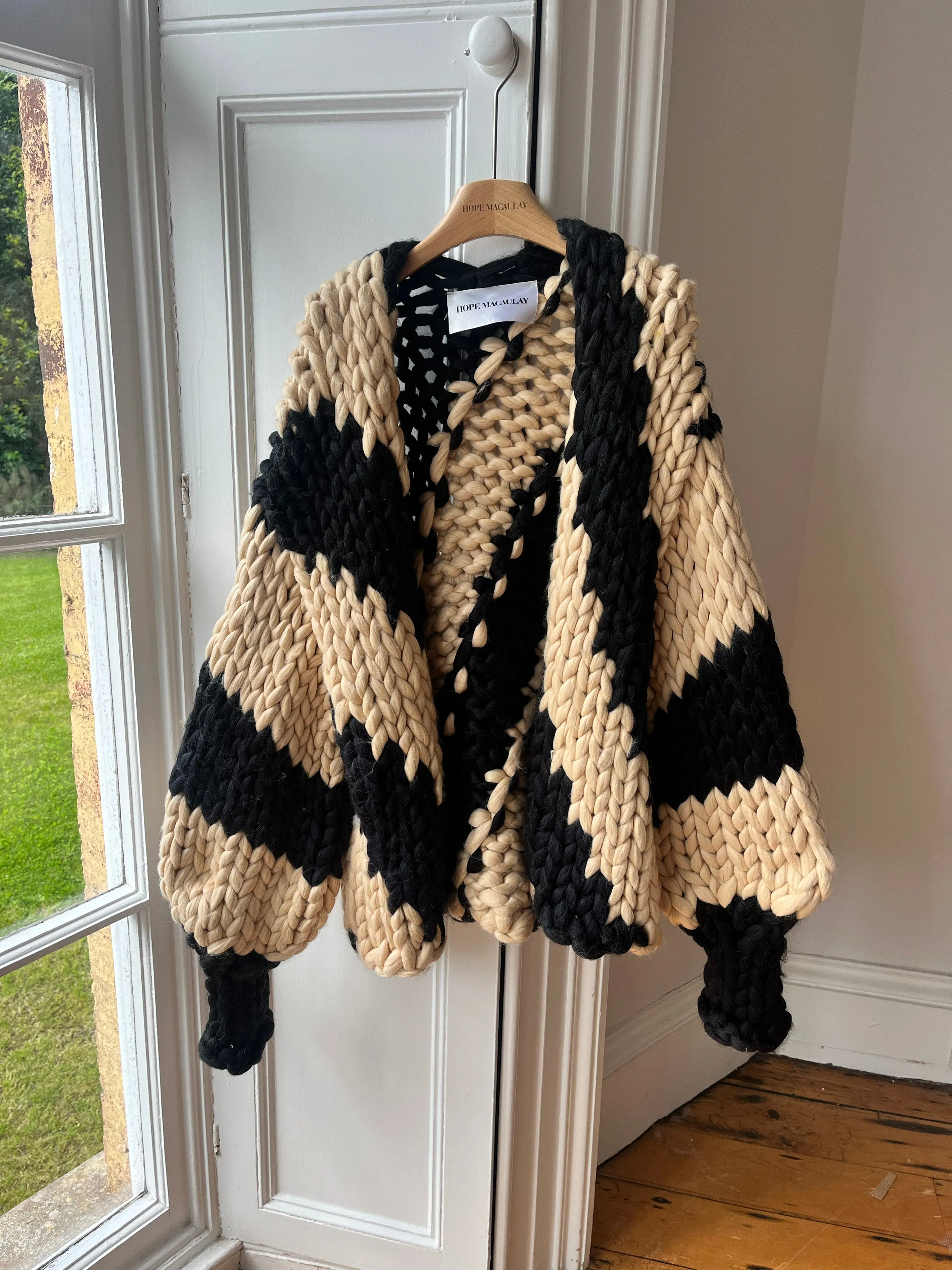 Blackberry Colossal Knit Cardigan XXL (Sample) sold by Hope Macaulay