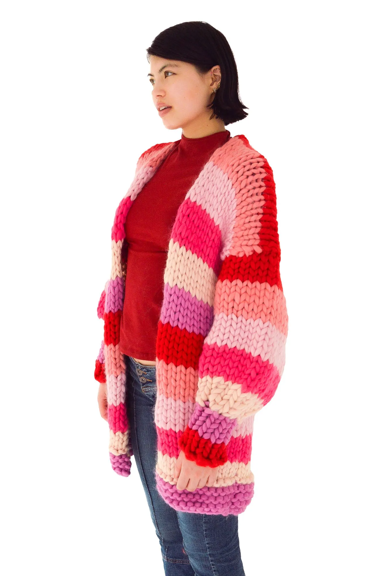 Florence Chunky Knit Cardigan sold by Hope Macaulay product image thumbnail 5