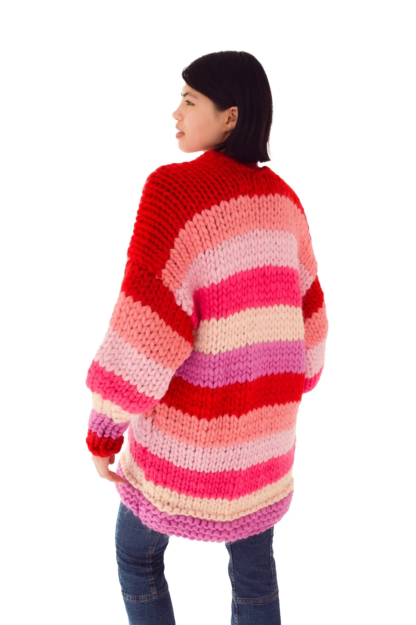 Florence Chunky Knit Cardigan sold by Hope Macaulay product image thumbnail 4