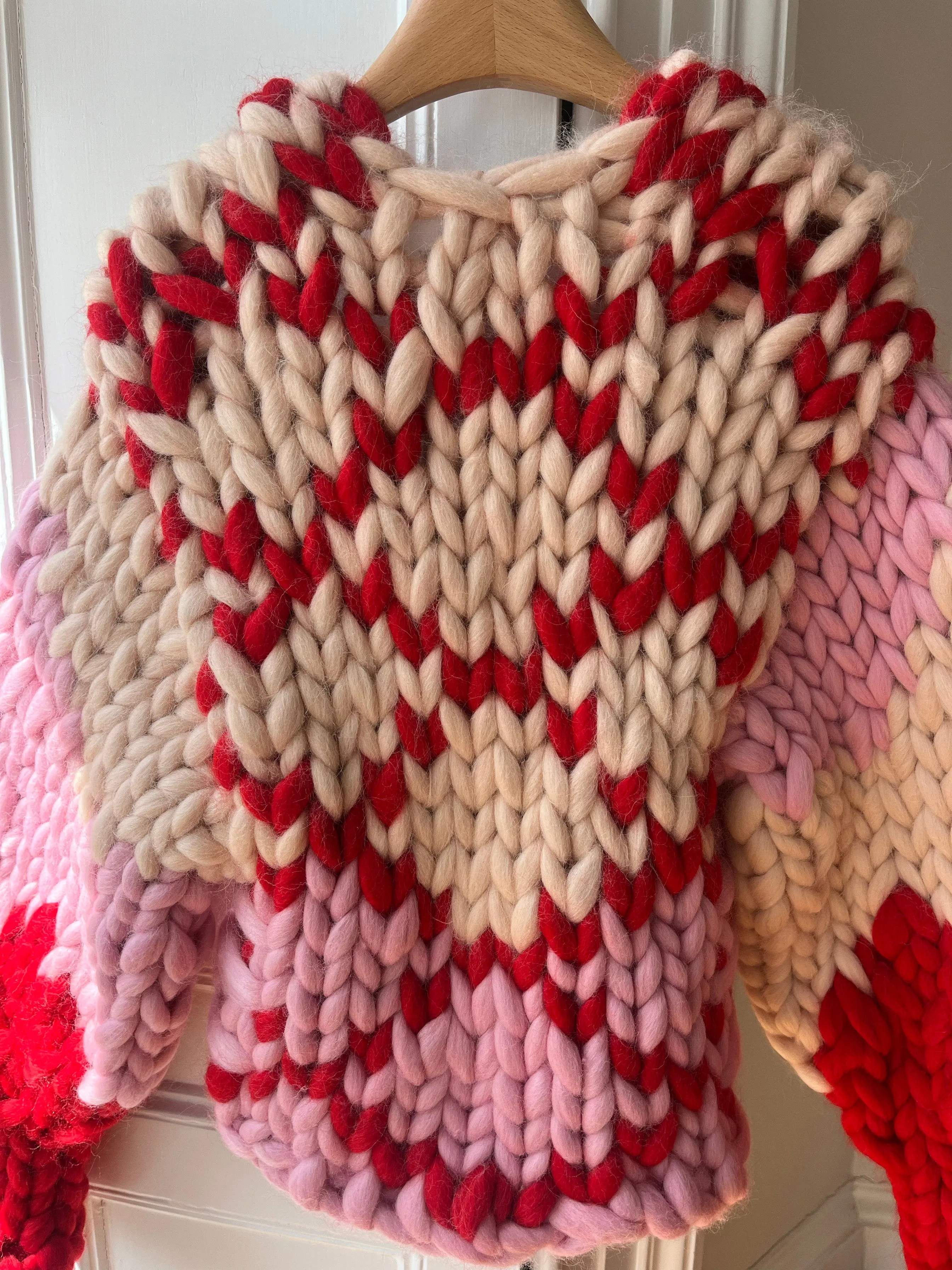 Fairisle Colossal Knit Cardigan S/M (Sample) sold by Hope Macaulay product image thumbnail 4