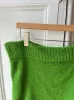 Green Knit Mini Skirt L/XL (Sample) sold by Hope Macaulay