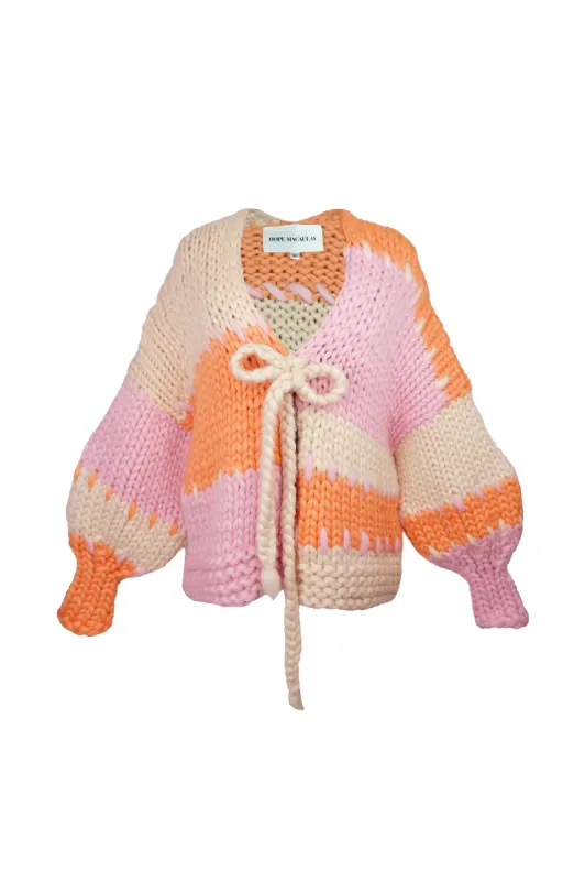Hebe Chunky Knit Cardigan sold by Hope Macaulay