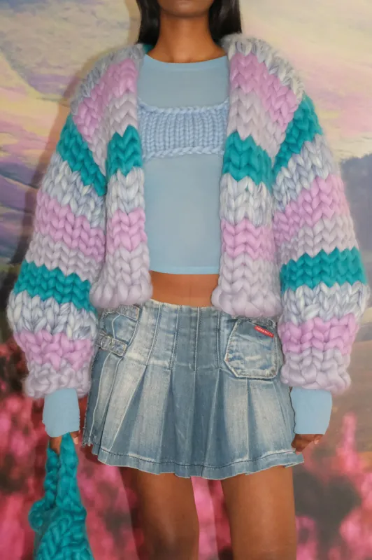 Marina Colossal Knit Jacket sold by Hope Macaulay