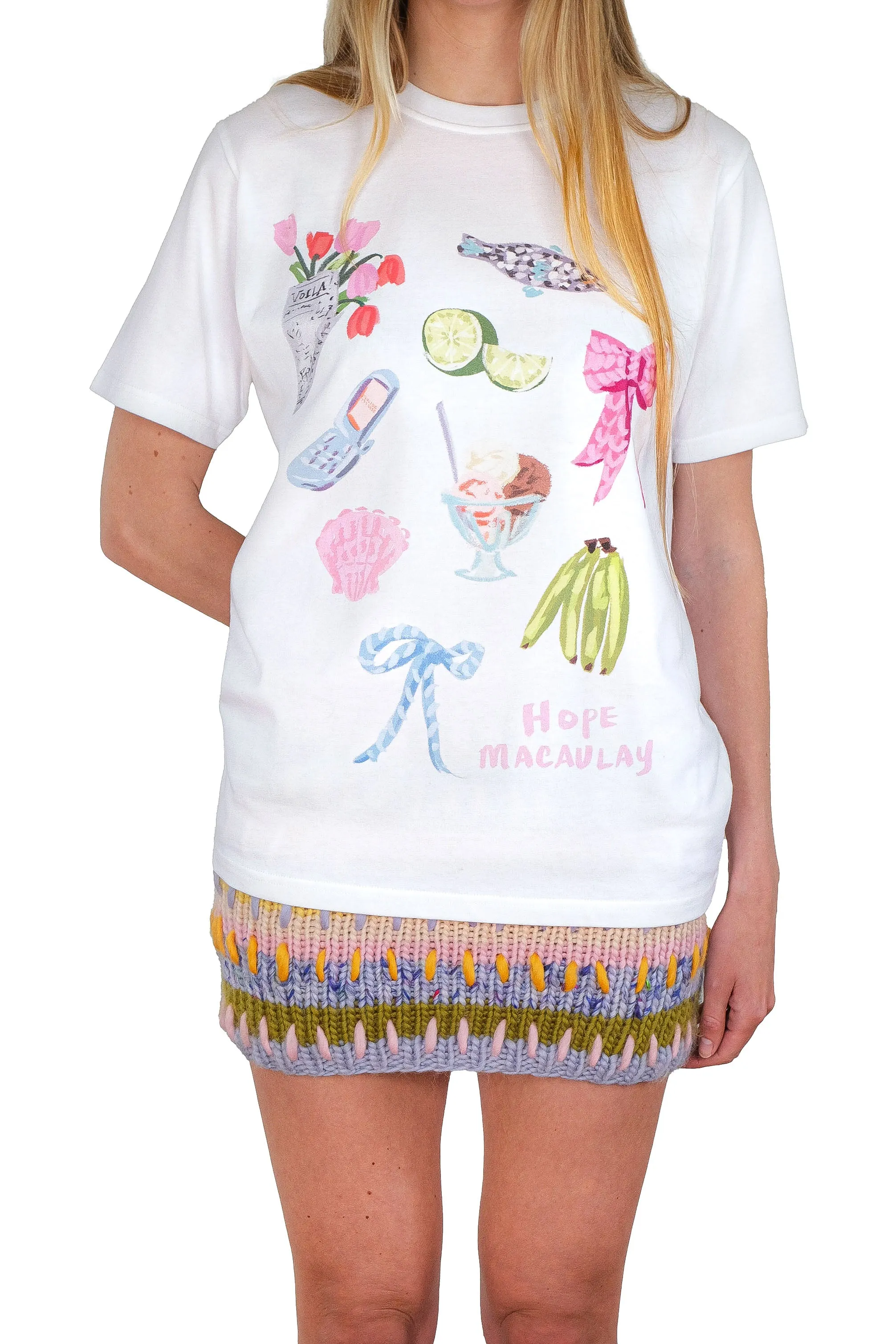 Ice Cream Oversized T-shirt sold by Hope Macaulay product image thumbnail 4