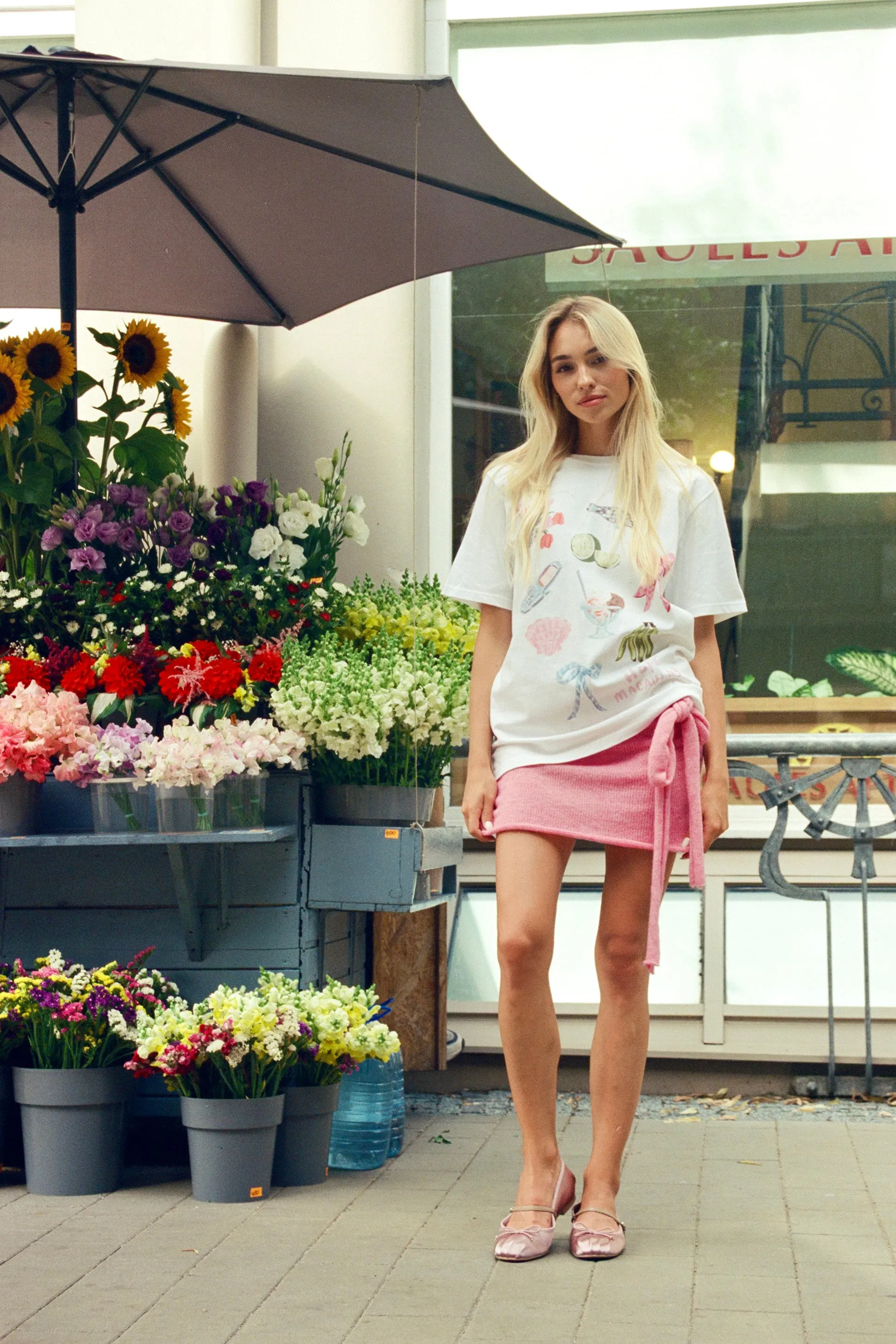 Ice Cream Oversized T-shirt sold by Hope Macaulay product image thumbnail 3