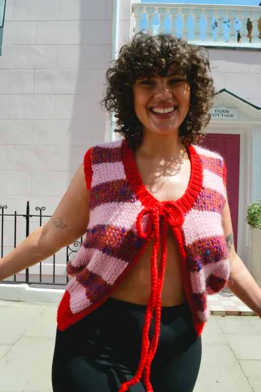 Poppy Knit Sweater Vest sold by Hope Macaulay