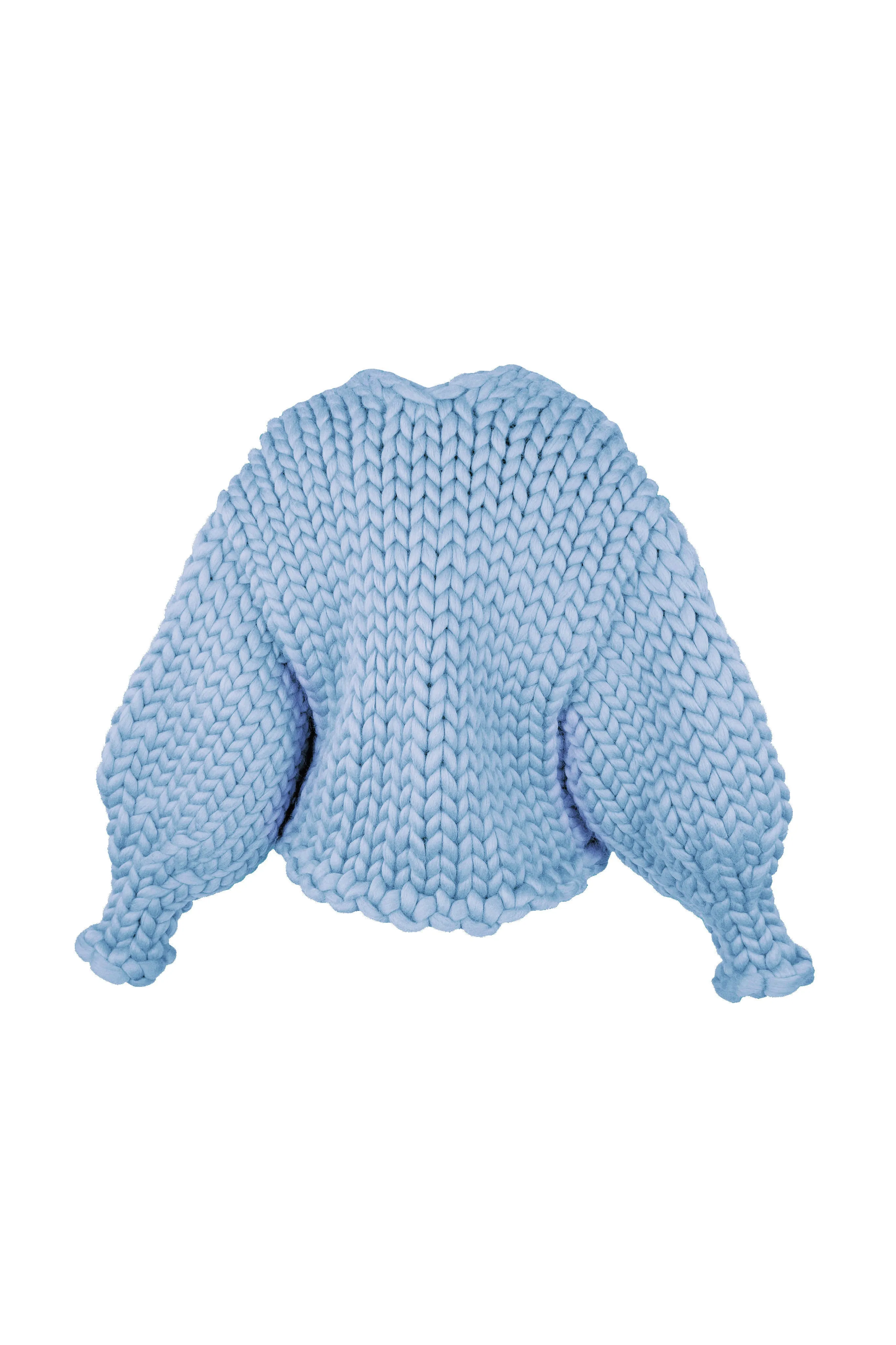 Blue Colossal Knit Cardigan sold by Hope Macaulay product image thumbnail 2