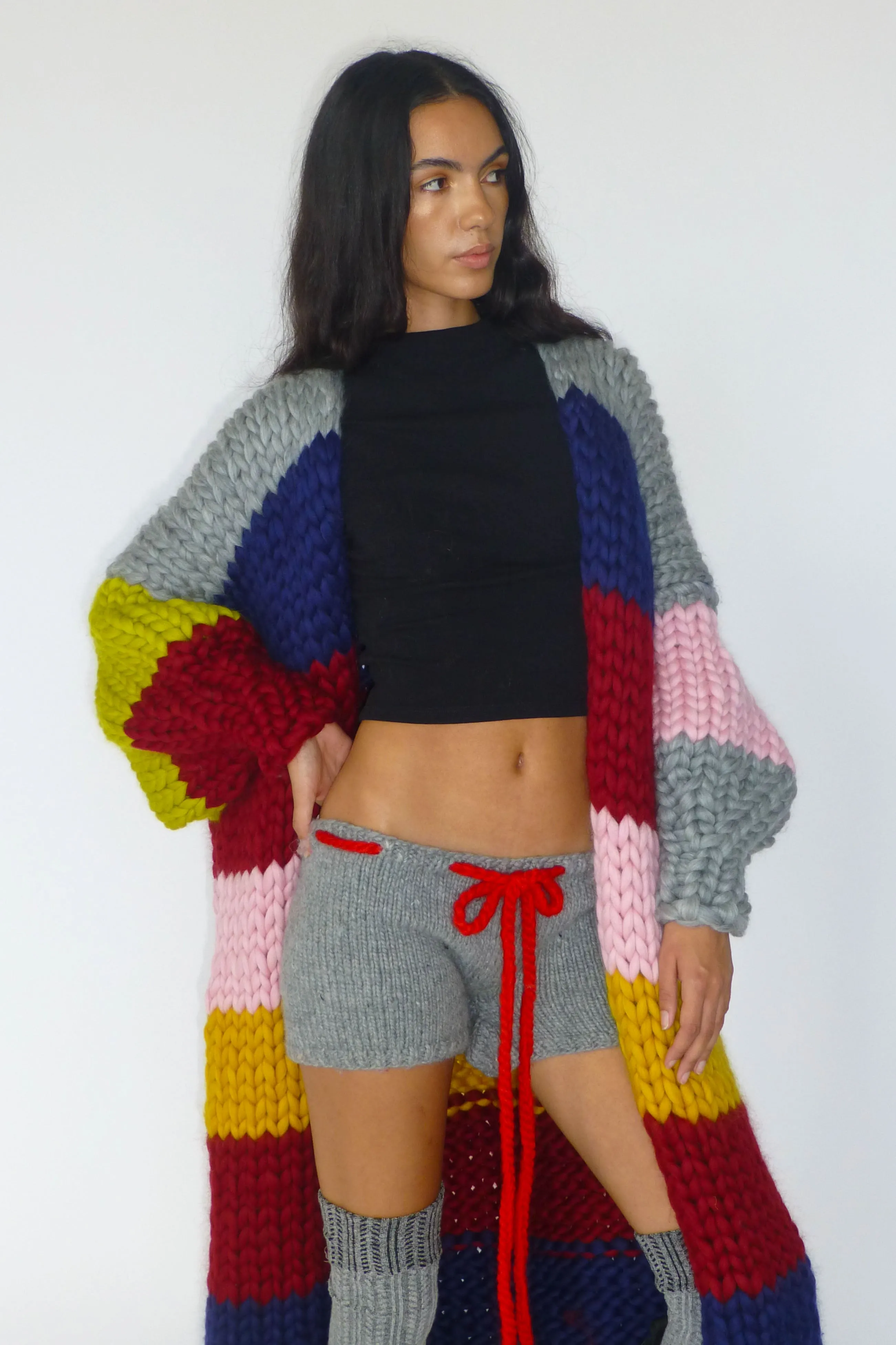 Orion Chunky Knit Maxi Cardigan sold by Hope Macaulay product image thumbnail 5
