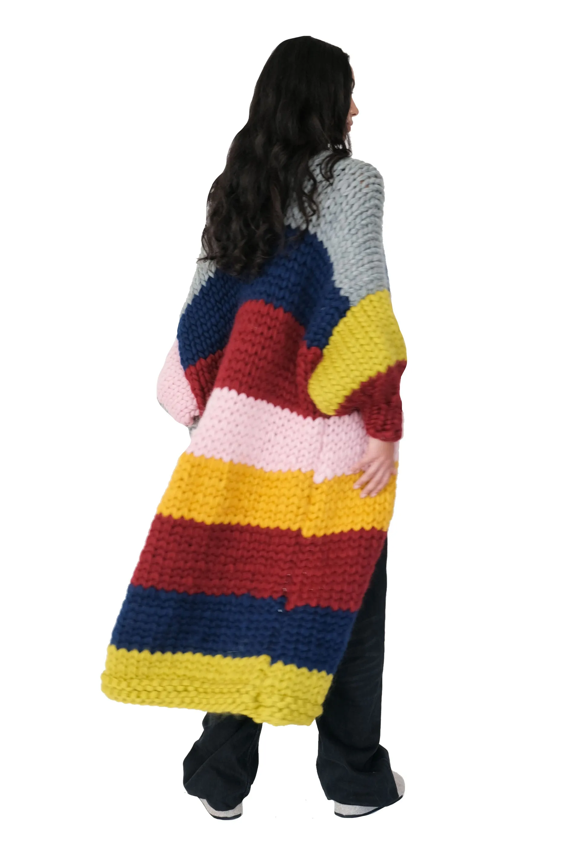 Orion Chunky Knit Maxi Cardigan sold by Hope Macaulay product image thumbnail 3