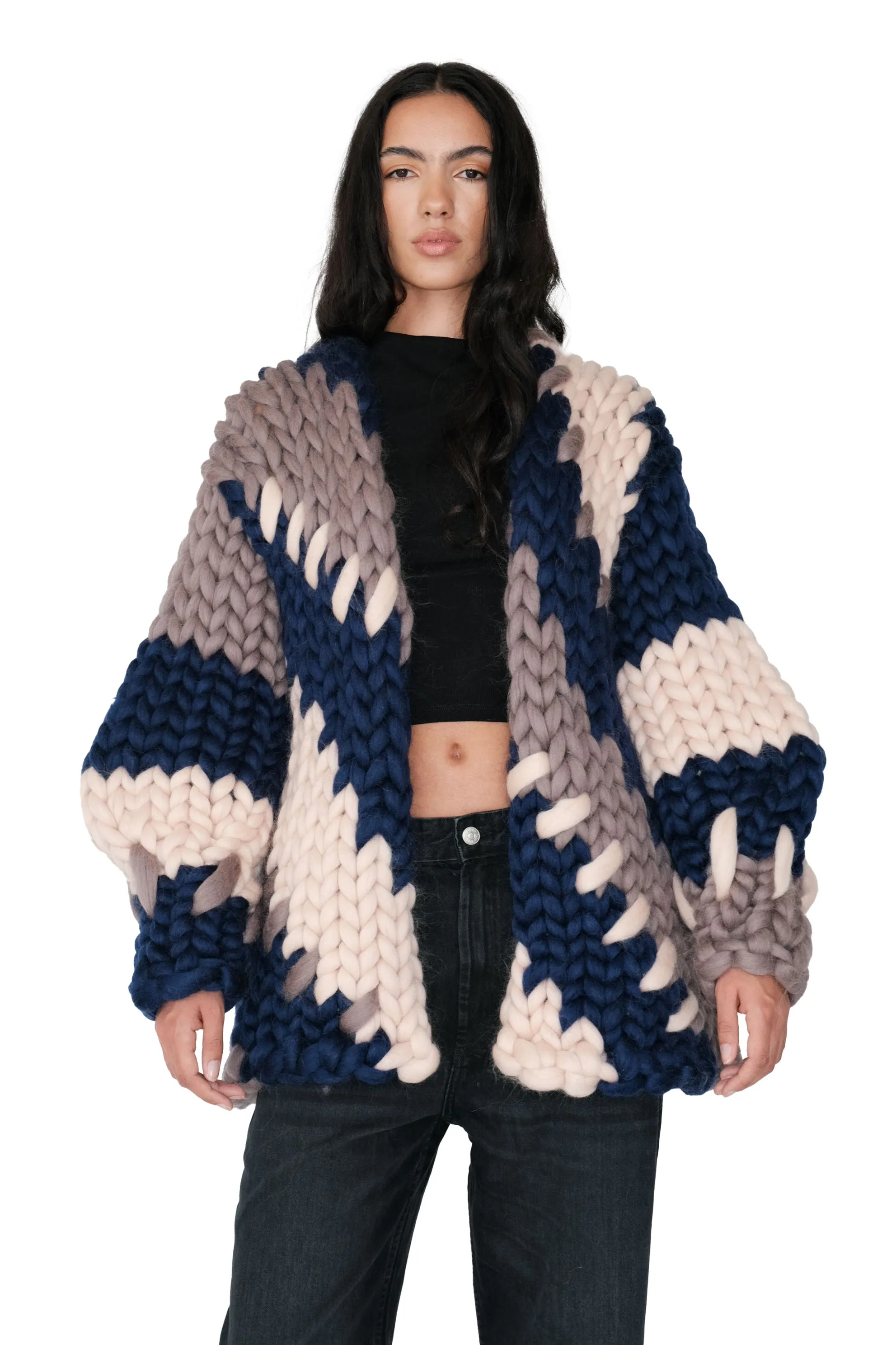 Nova Colossal Knit Cardigan sold by Hope Macaulay