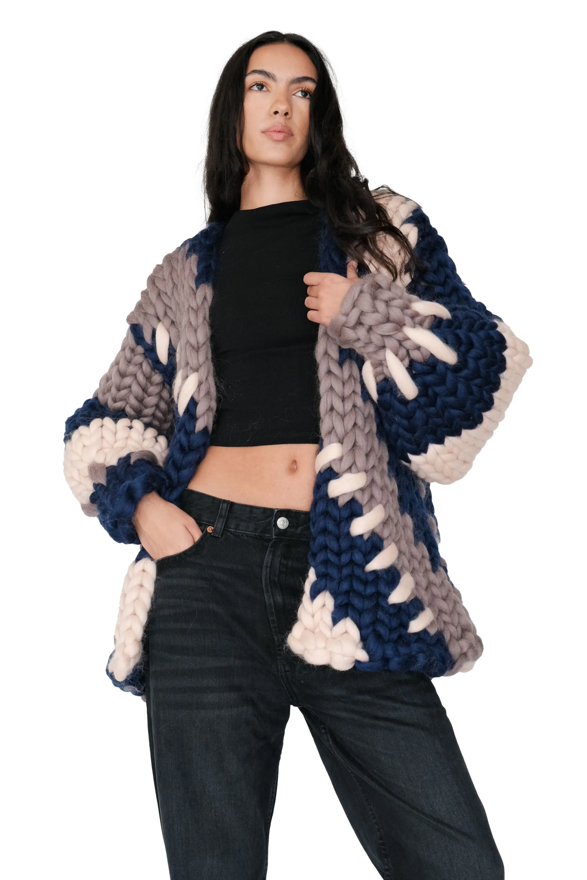 Nova Colossal Knit Cardigan sold by Hope Macaulay product image thumbnail 4