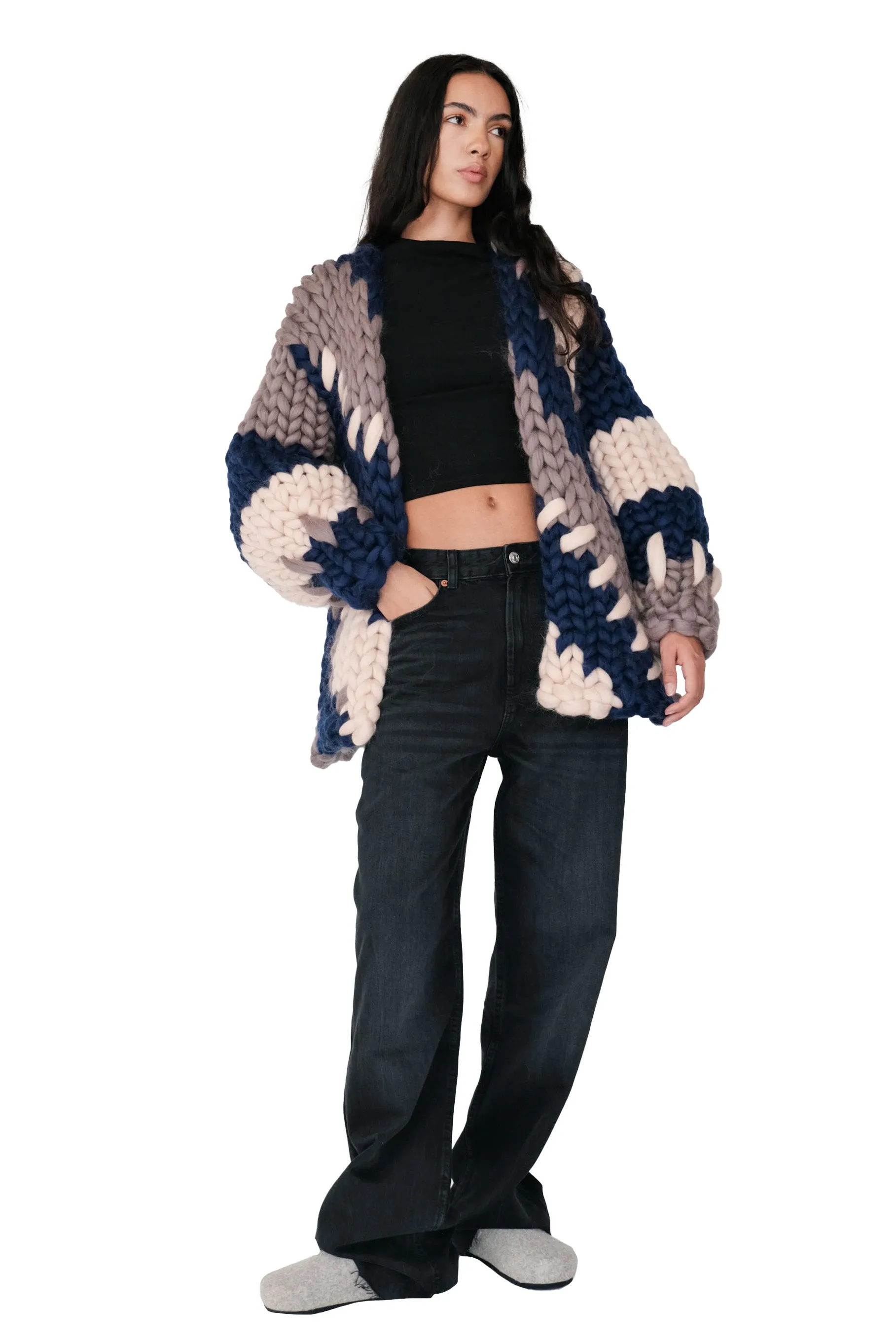 Nova Colossal Knit Cardigan sold by Hope Macaulay product image thumbnail 3
