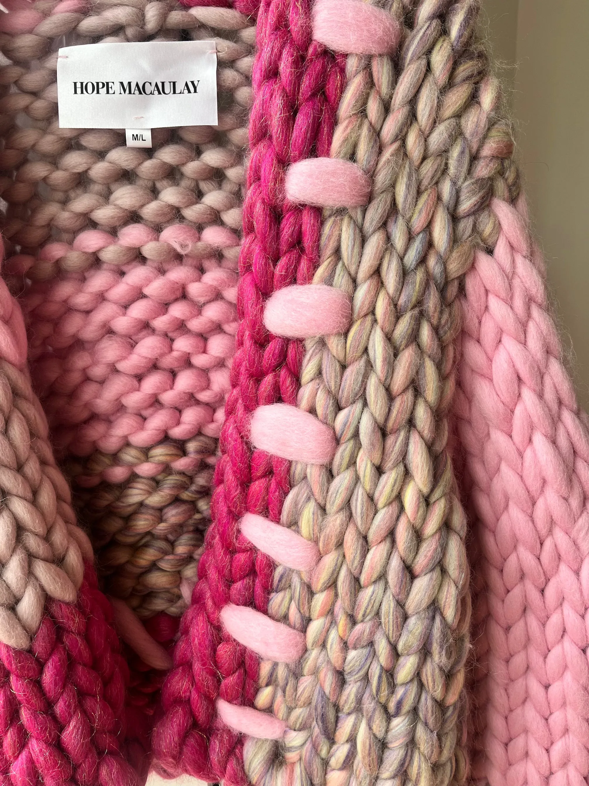 Sweet Pea Colossal Knit Cardigan M/L (Sample) sold by Hope Macaulay product image thumbnail 2