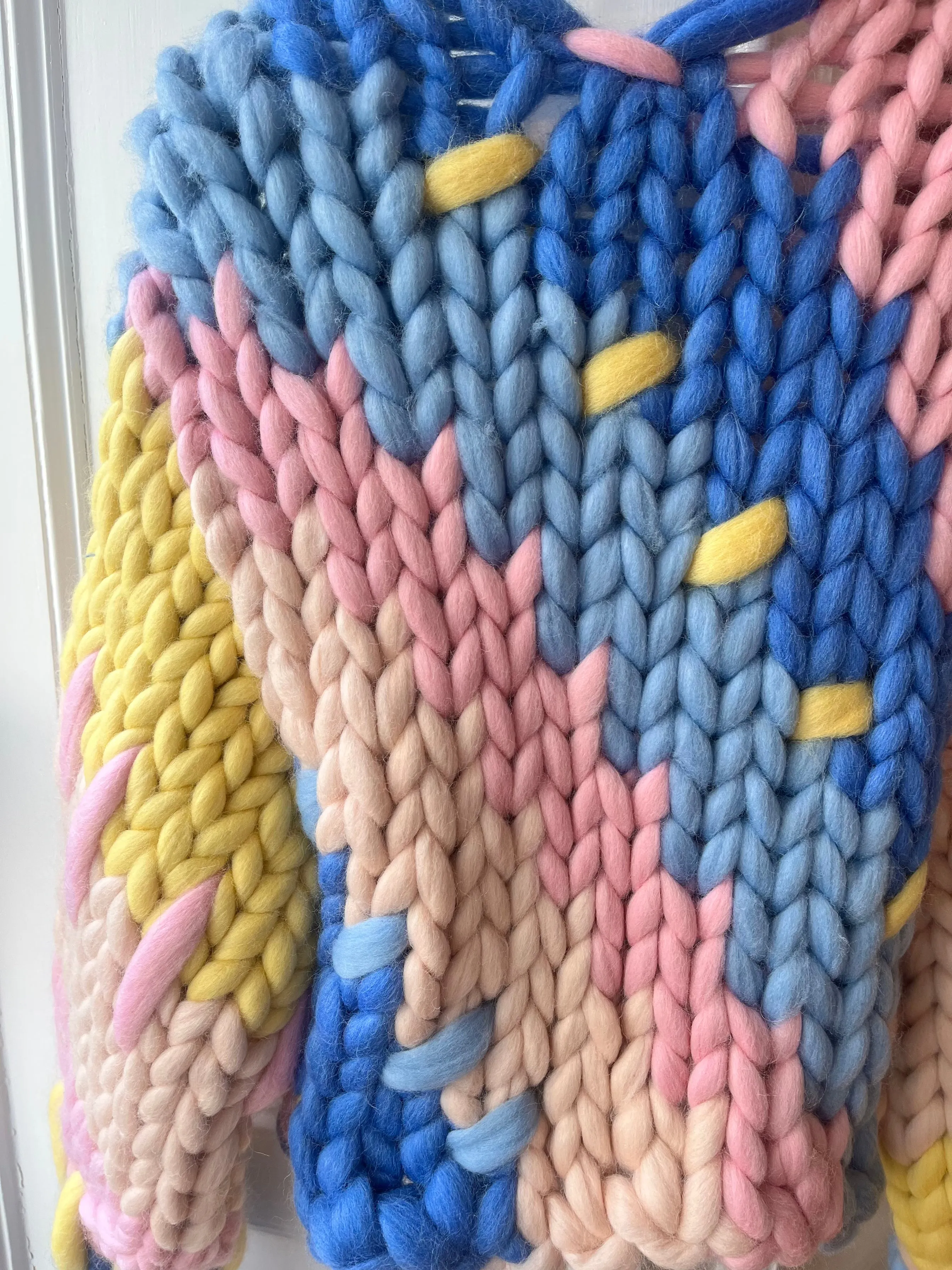 Patchwork Colossal Knit Cardigan S/M (Sample) sold by Hope Macaulay product image thumbnail 4