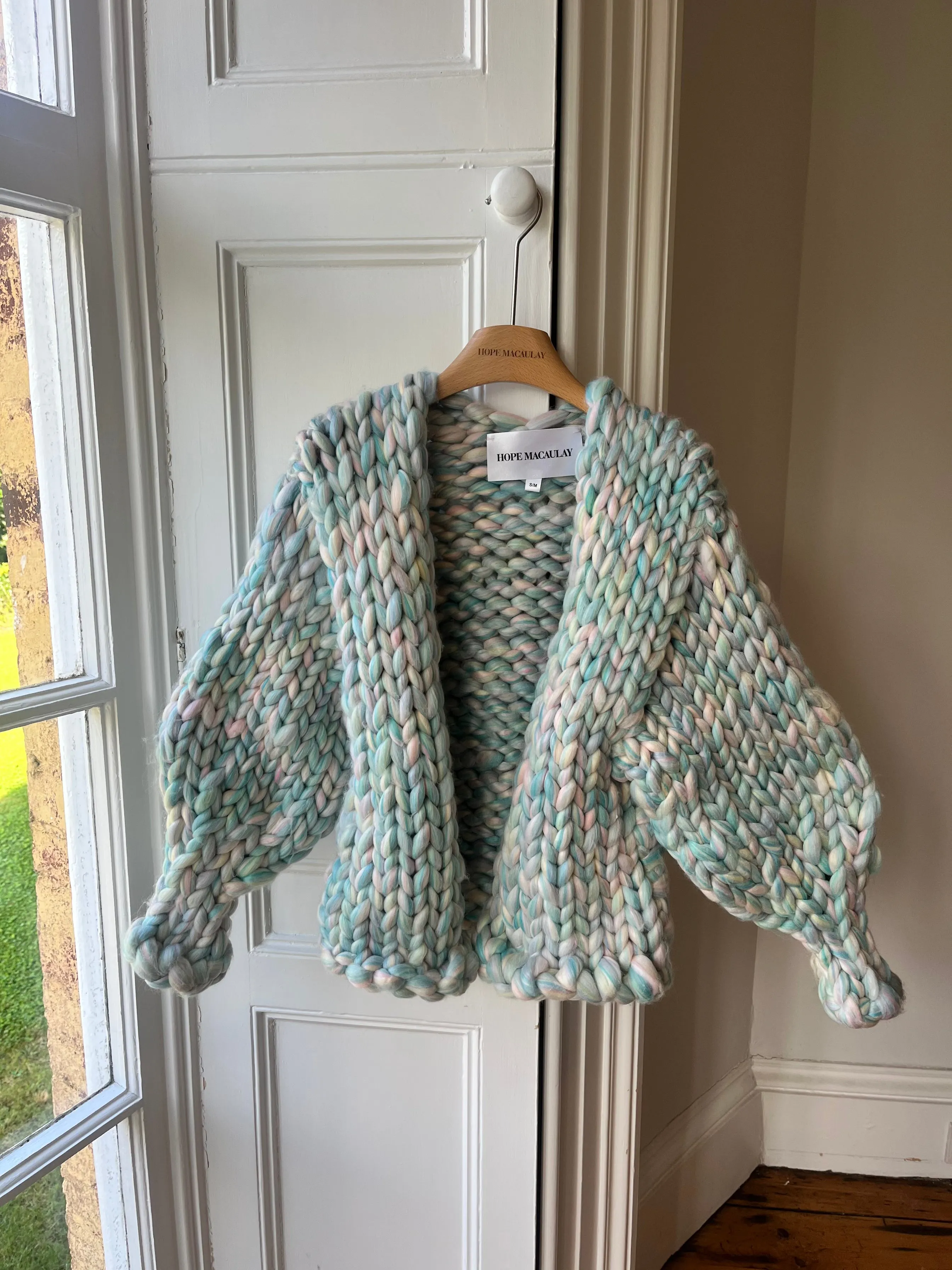 Blended Vegan Colossal Knit Cardigan S/M (Sample) sold by Hope Macaulay