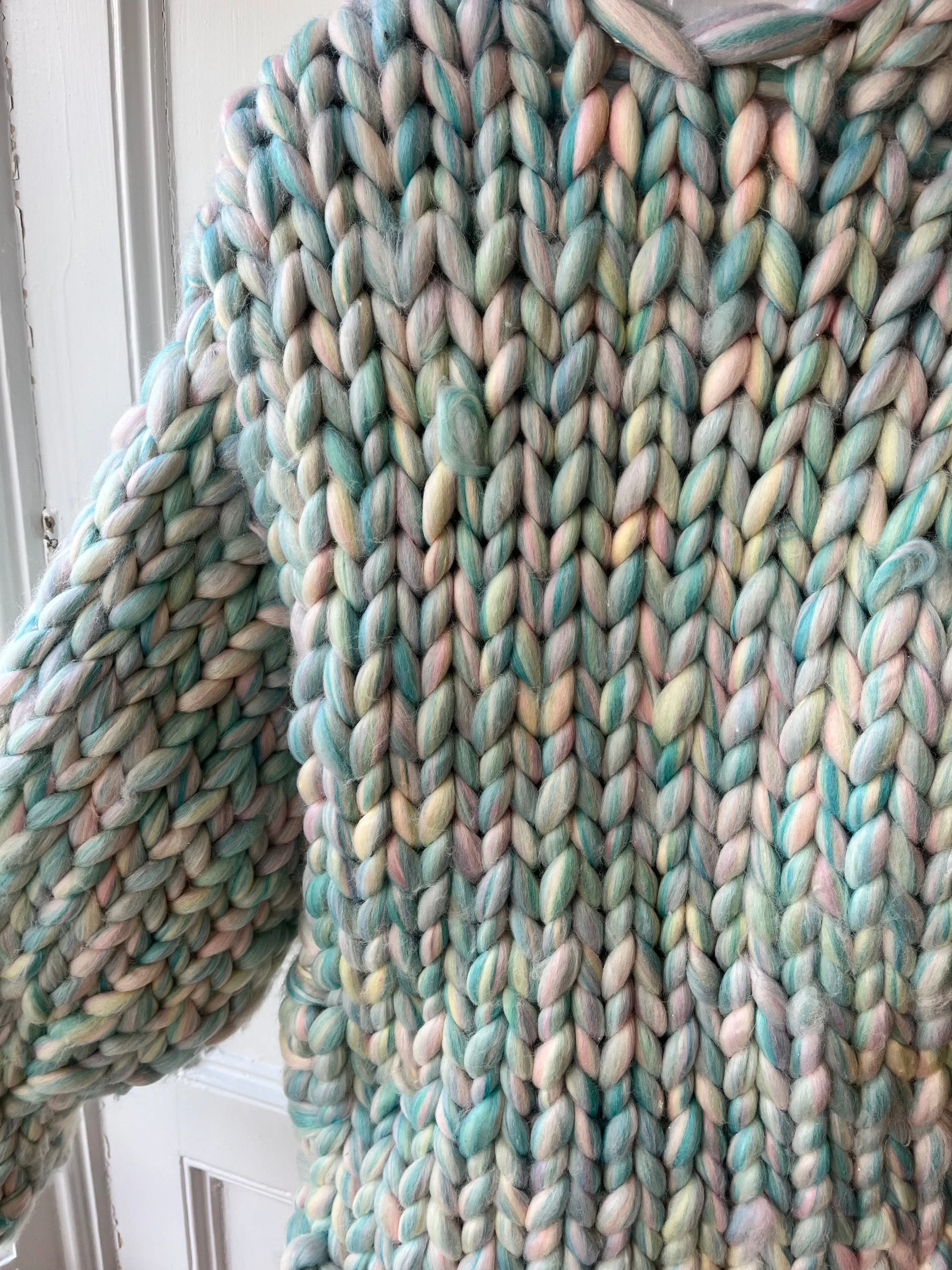 Blended Vegan Colossal Knit Cardigan S/M (Sample) sold by Hope Macaulay product image thumbnail 4