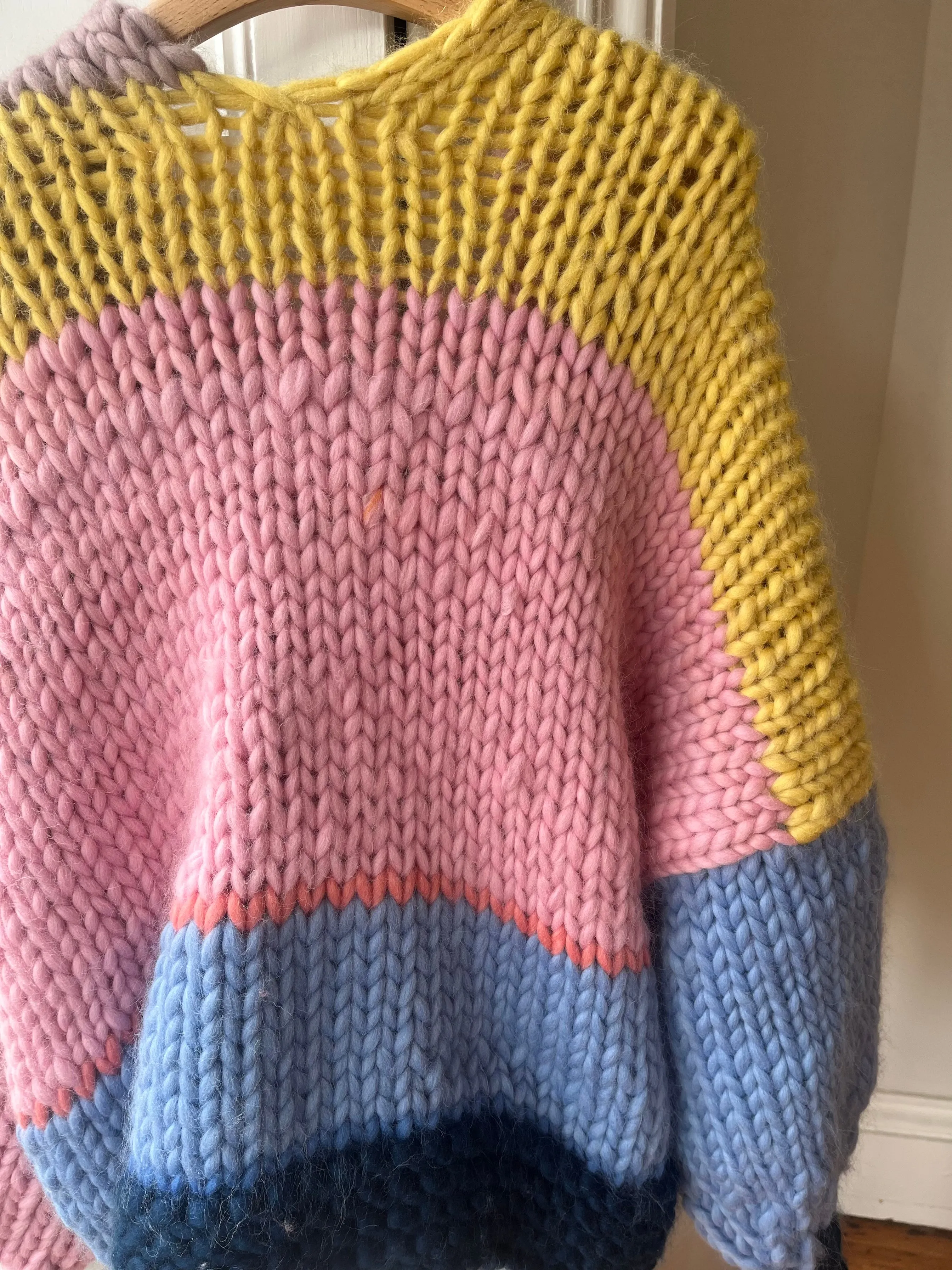 1of1 Scrap Chunky Knit Cardigan M/L #5 (Sample) sold by Hope Macaulay product image thumbnail 4