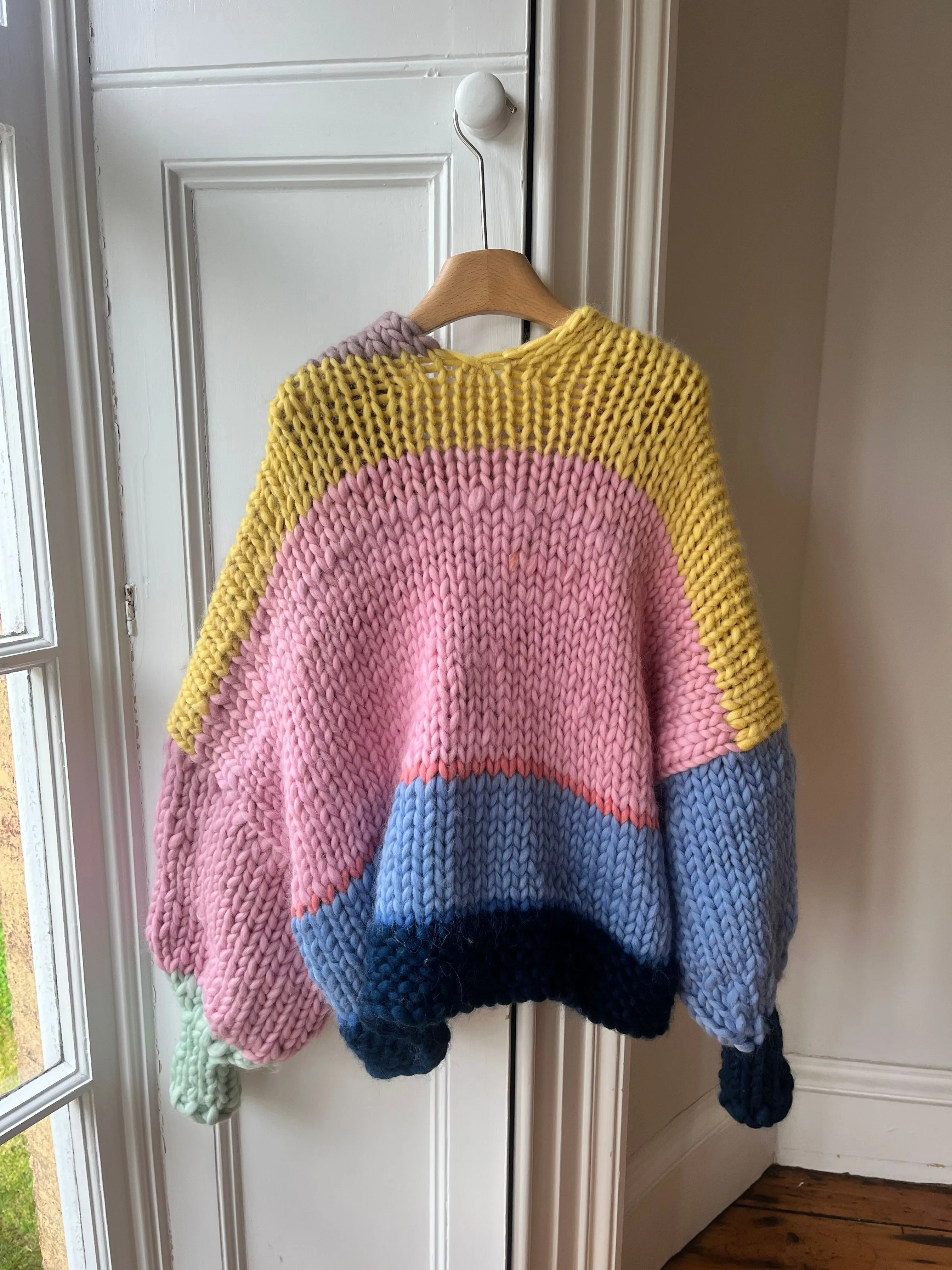 1of1 Scrap Chunky Knit Cardigan M/L #5 (Sample) sold by Hope Macaulay product image thumbnail 3