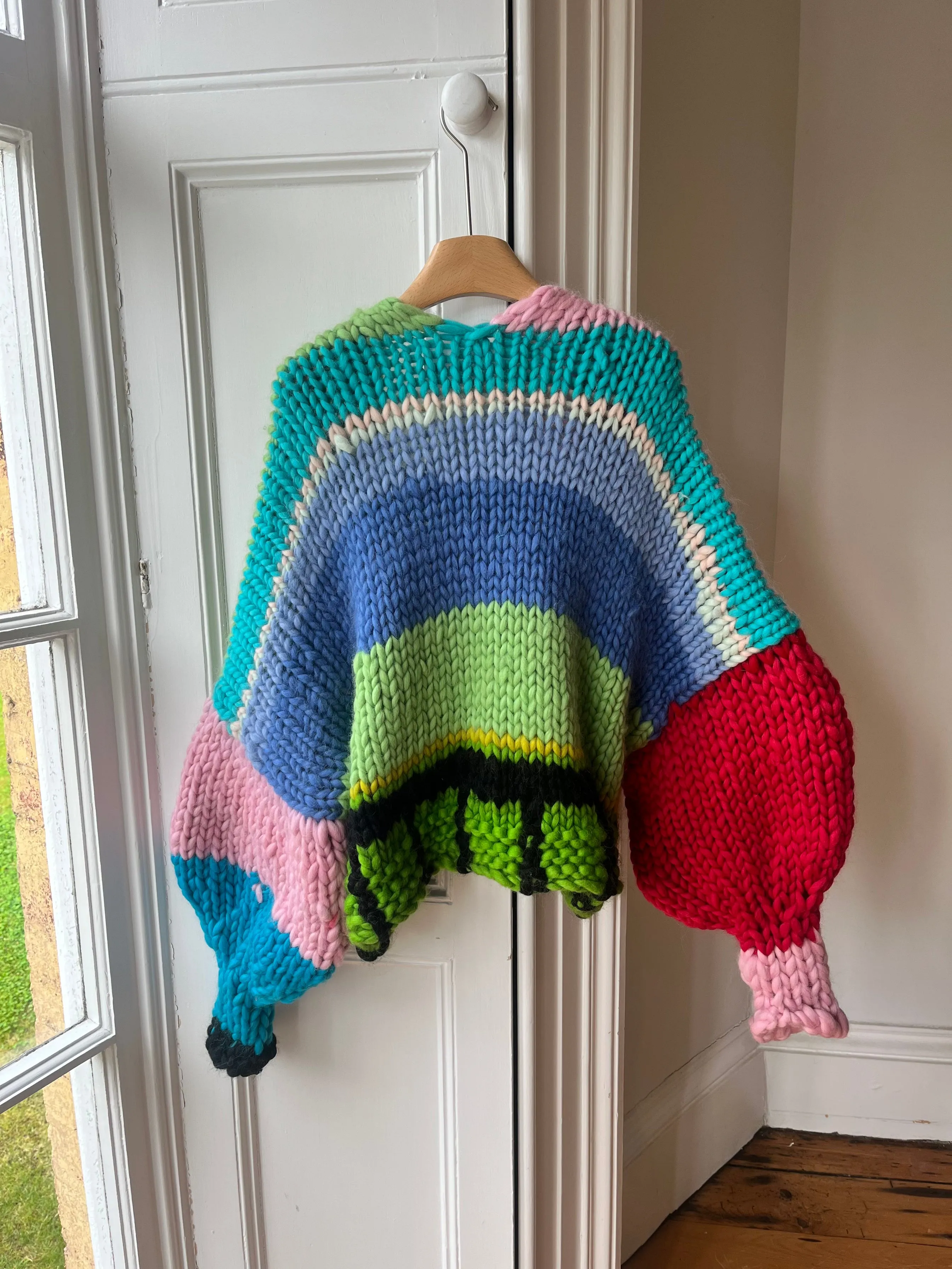 1of1 Scrap Chunky Knit Cardigan S/M #4 (Sample) sold by Hope Macaulay product image thumbnail 3