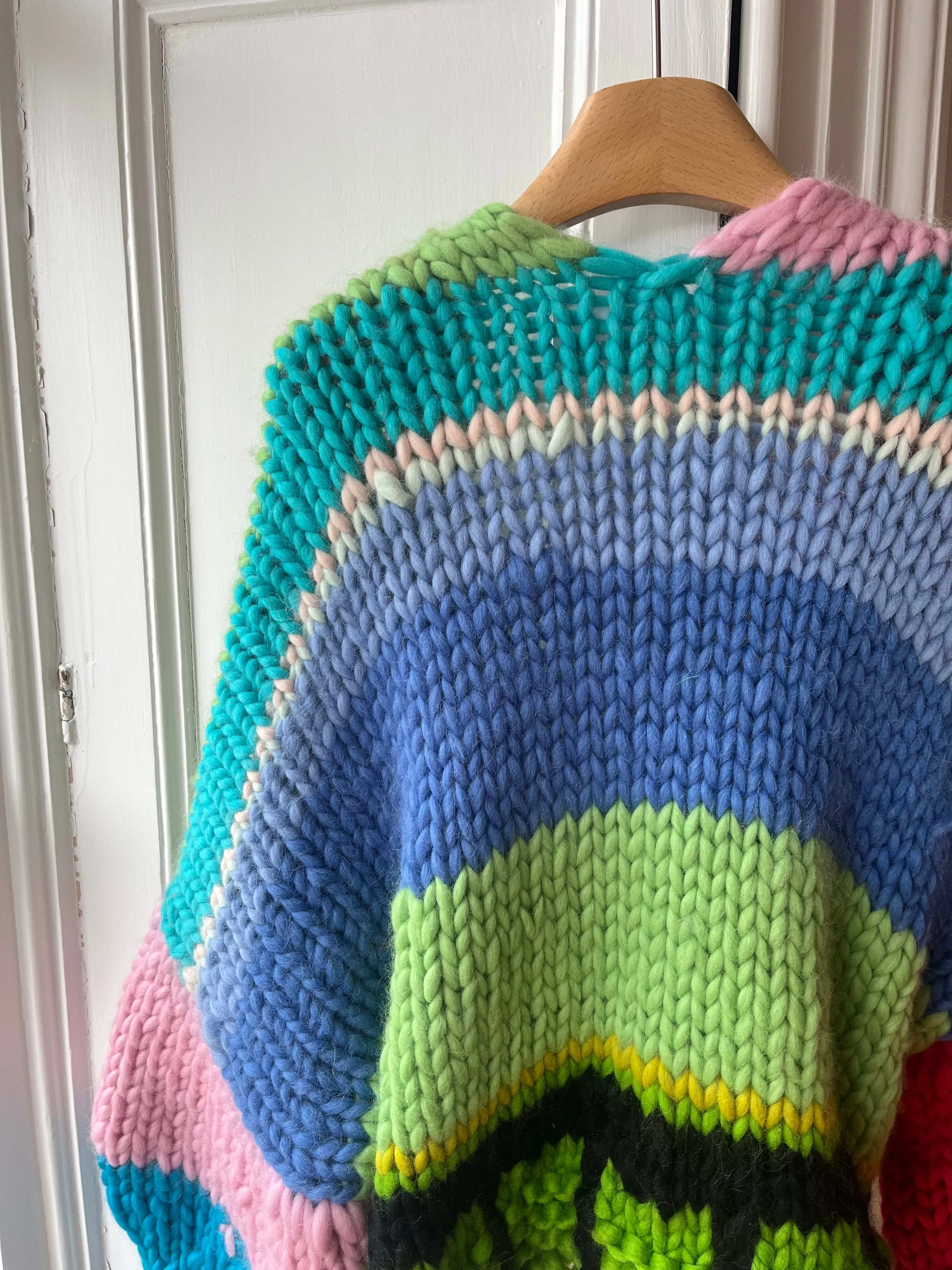 1of1 Scrap Chunky Knit Cardigan S/M #4 (Sample) sold by Hope Macaulay product image thumbnail 4