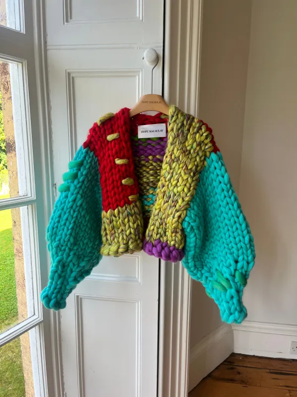 1of1 Scrap 2 Colossal Knit Cardigan S/M (Sample) sold by Hope Macaulay