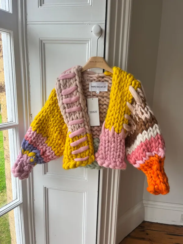 1of1 Scrap 1 Colossal Knit Cardigan S/M (Sample) sold by Hope Macaulay