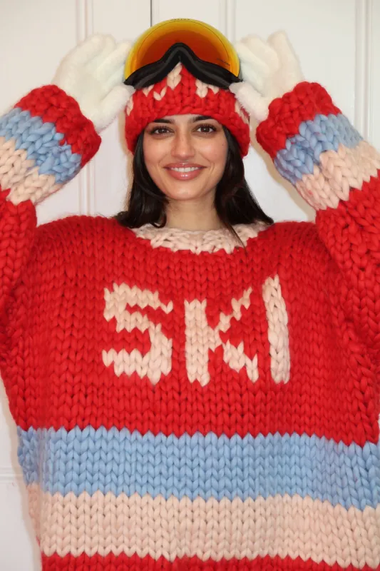 Ski Chunky Knit Sweater sold by Hope Macaulay