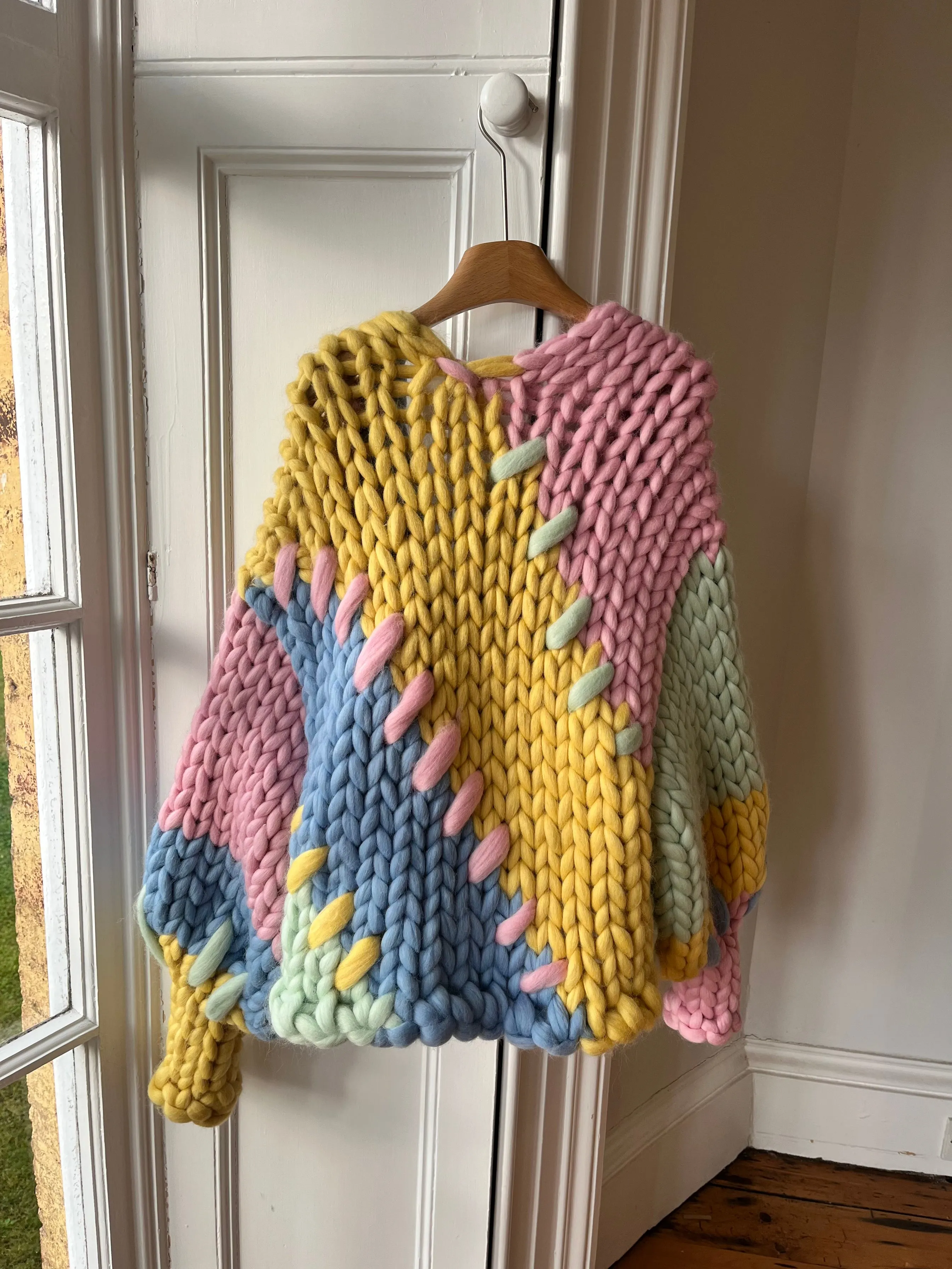 Sherbet Colossal Knit Cardigan M/L (Wool Version Sample) sold by Hope Macaulay product image thumbnail 3