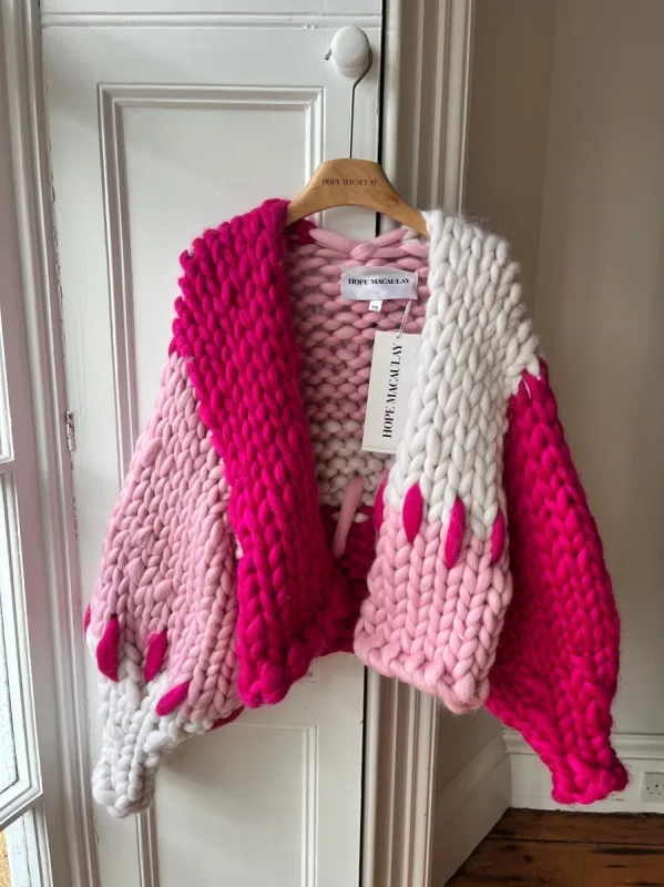 Peony Colossal Knit Cardigan M/L (Sample) sold by Hope Macaulay