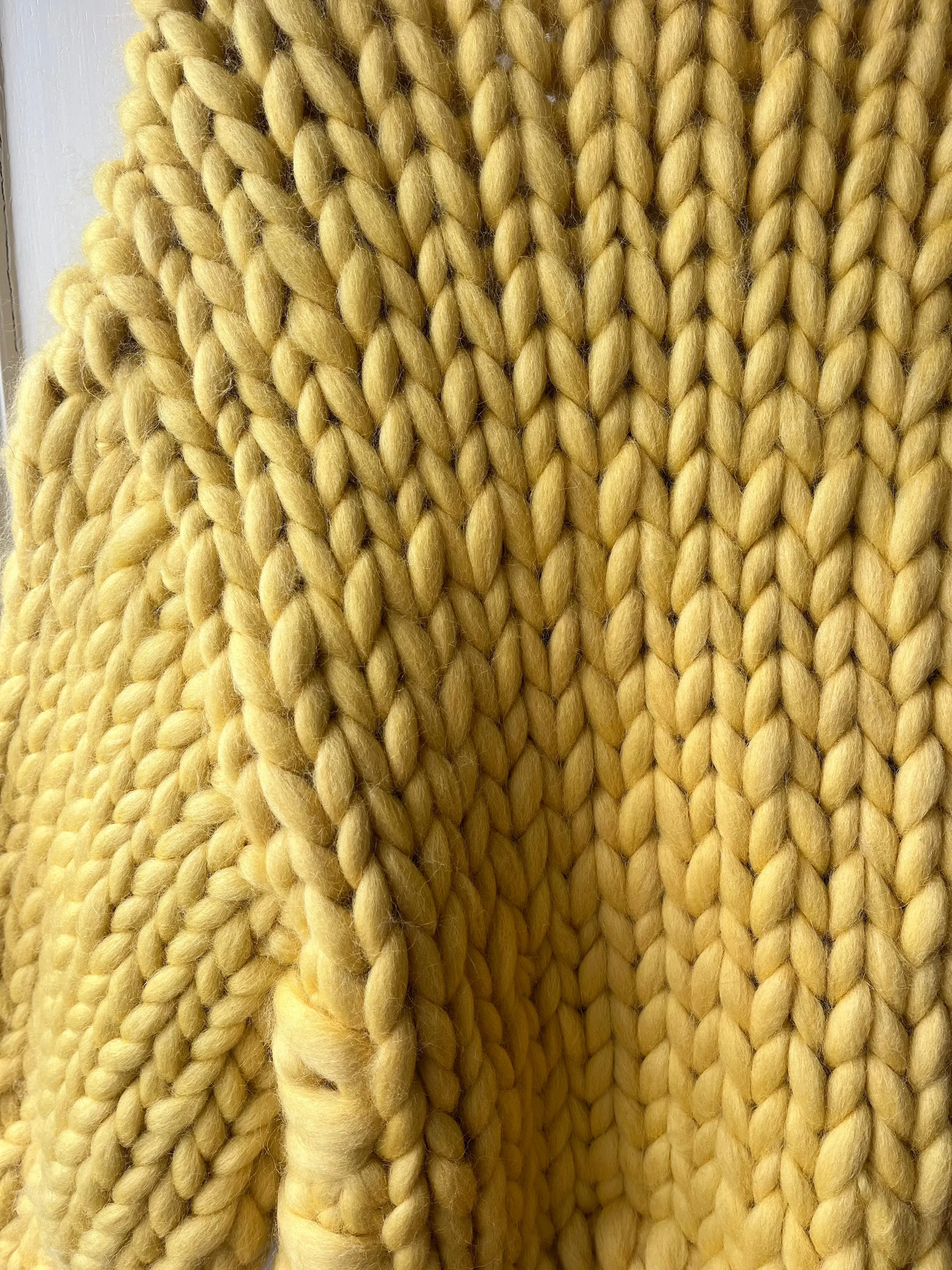 Yellow Colossal Knit Cardigan M/L (Sample) sold by Hope Macaulay product image thumbnail 4