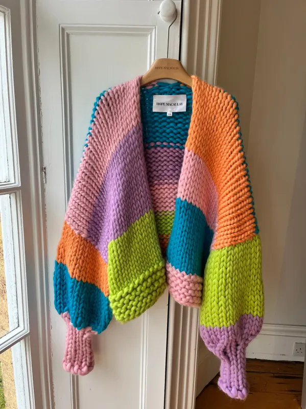 Daphne Chunky Knit Cardigan S/M (Sample) sold by Hope Macaulay