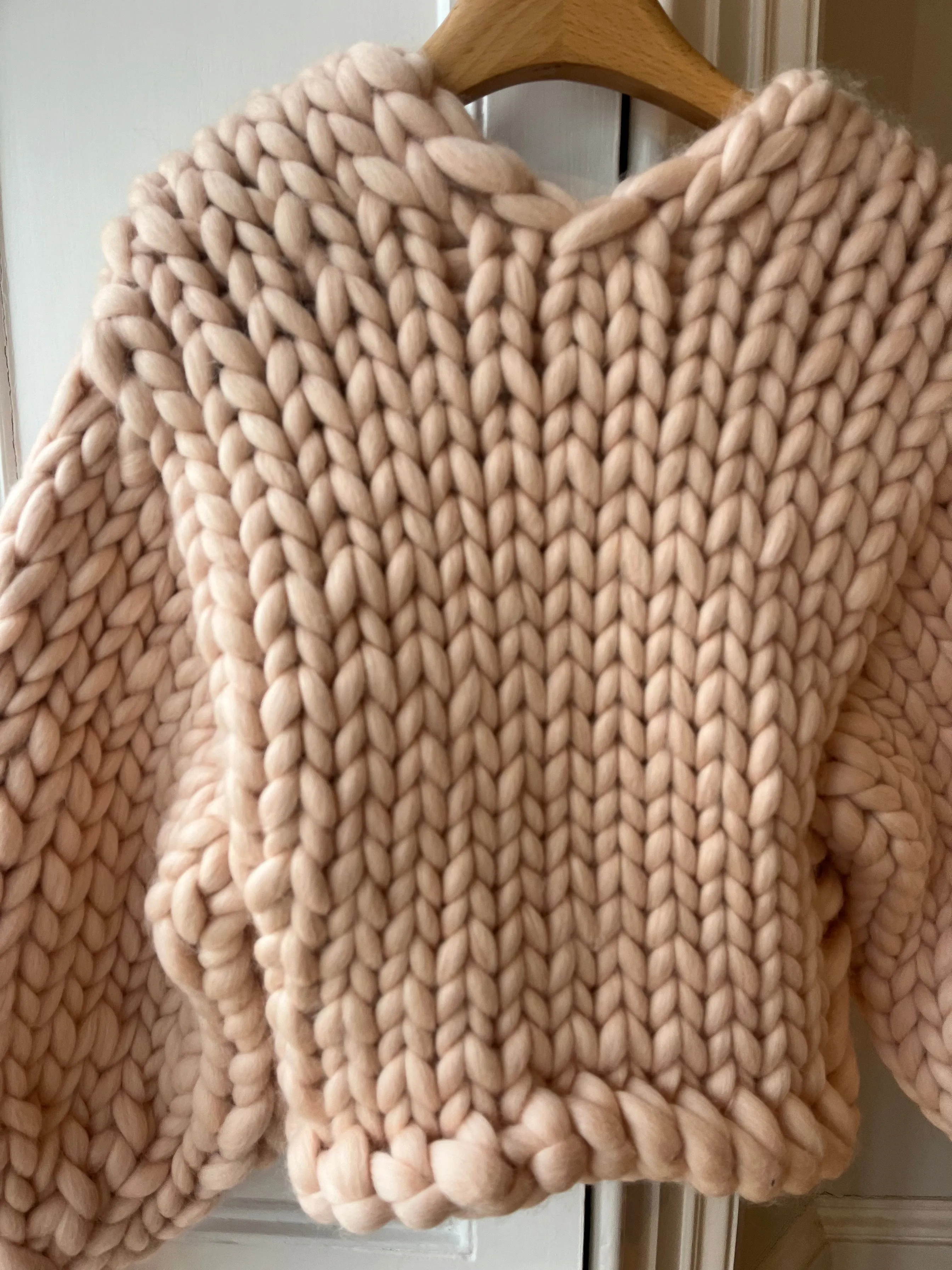 Cream Colossal Knit Cardigan S/M (Sample) sold by Hope Macaulay product image thumbnail 4