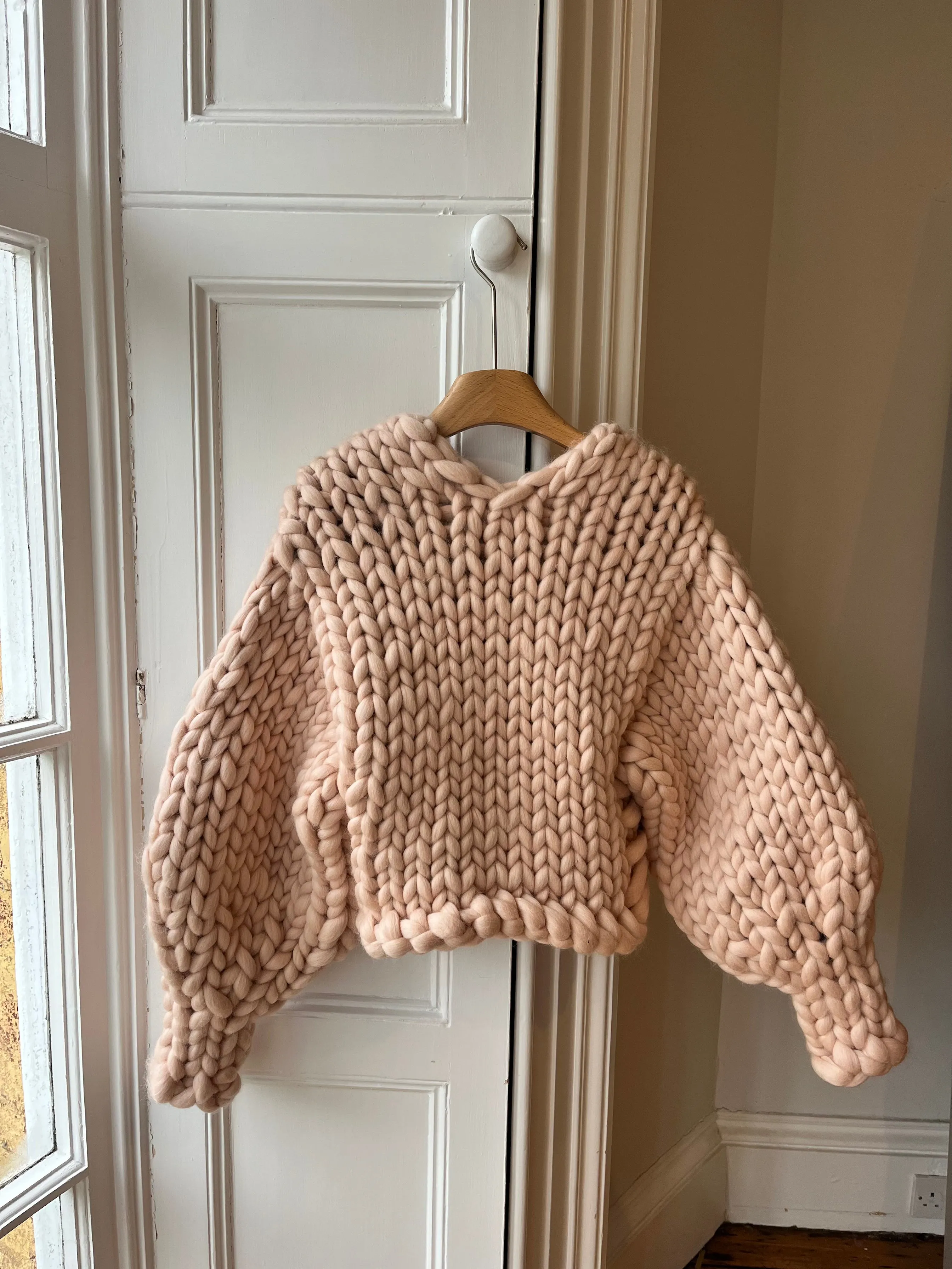 Cream Colossal Knit Cardigan S/M (Sample) sold by Hope Macaulay product image thumbnail 3