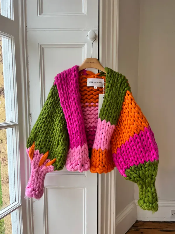 Ariel Colossal Knit Cardigan S/M (Sample) sold by Hope Macaulay