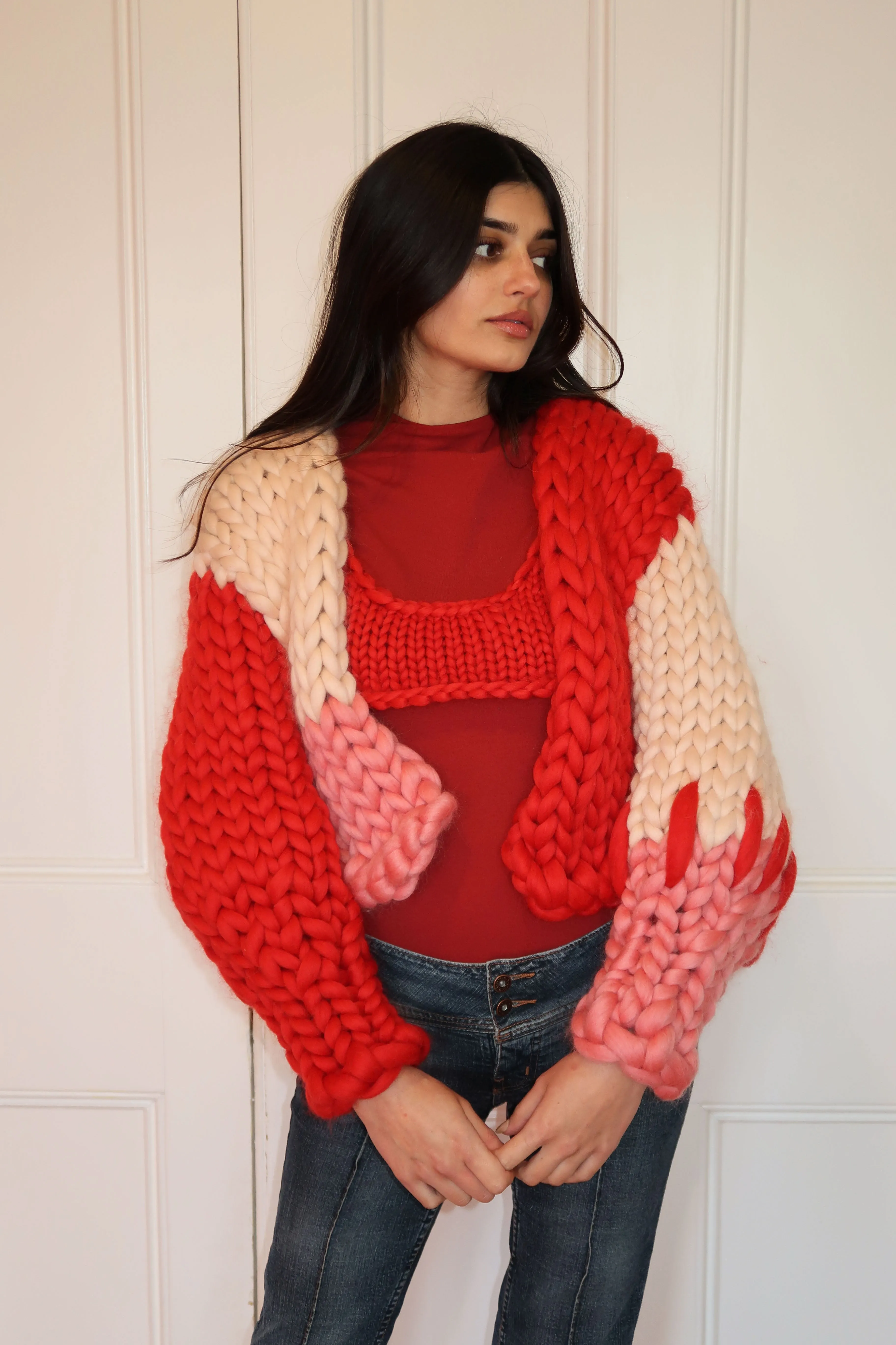 Apres Colossal Knit Cardigan sold by Hope Macaulay