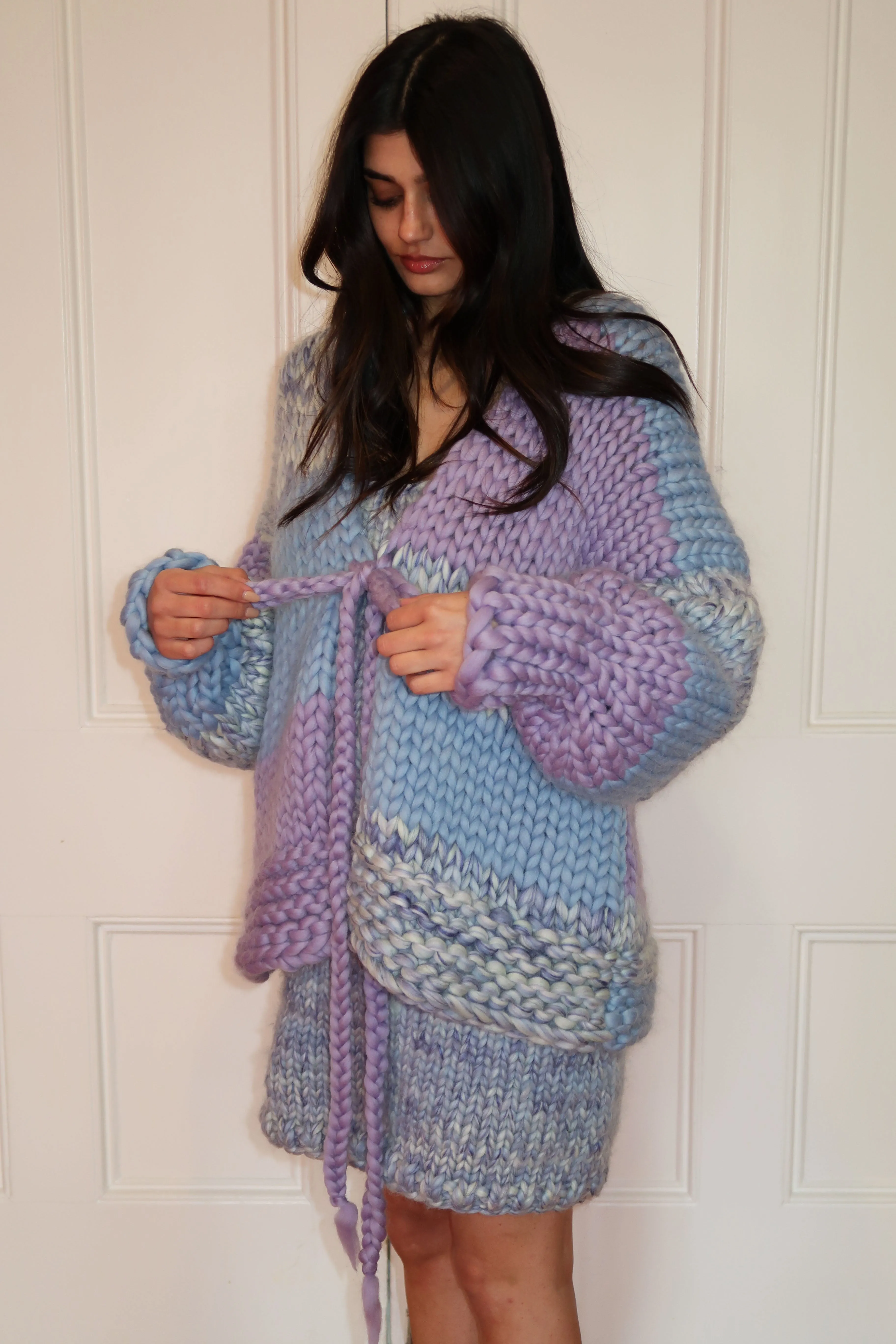 Ice Chunky Knit Cardigan sold by Hope Macaulay product image thumbnail 2