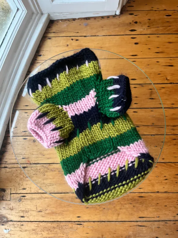 Winnie Chunky Knit Pet Sweater (Sample) sold by Hope Macaulay