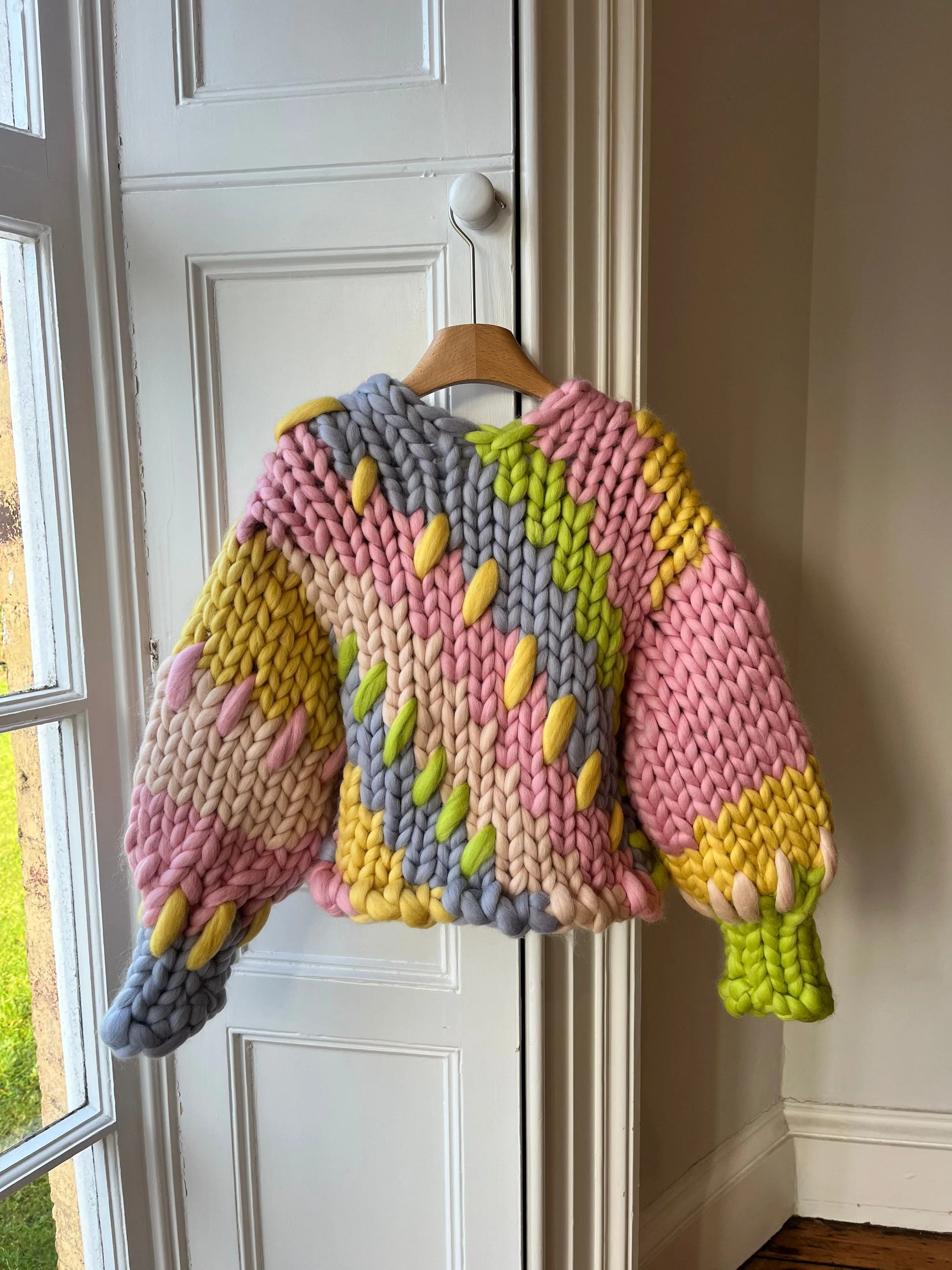 Pastel Colossal Knit Cardigan (Sample) sold by Hope Macaulay product image thumbnail 3