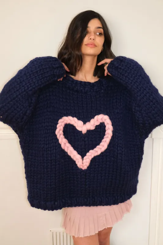 Love Chunky Knit Sweater sold by Hope Macaulay