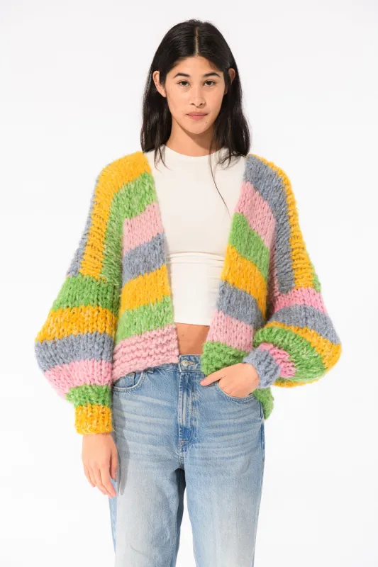 Mili Fluffy Knit Cardigan sold by Hope Macaulay