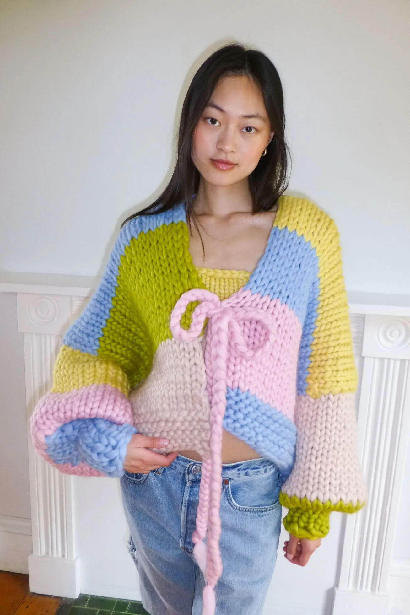 Joy Chunky Knit Cardigan sold by Hope Macaulay